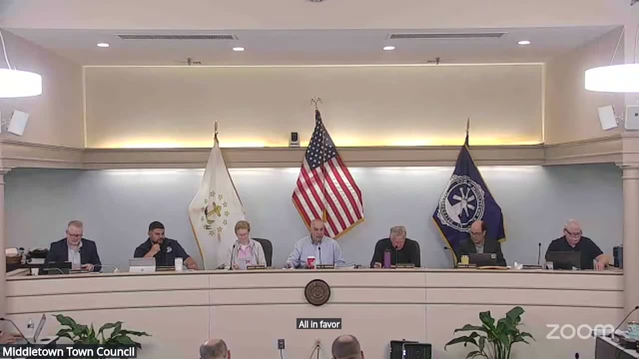 Middletown council begins FY27 budget review as administrators outline $105M school bond timing and 3.2% proposed tax-rate increase