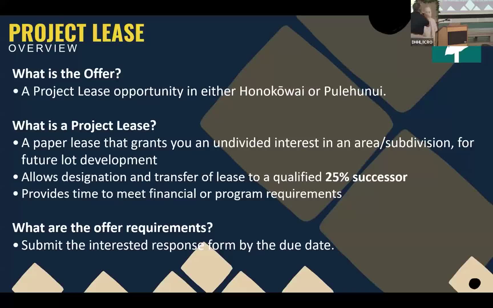 Housing team sets May 22 deadline for two project-lease offers, schedules June 20 selection meeting