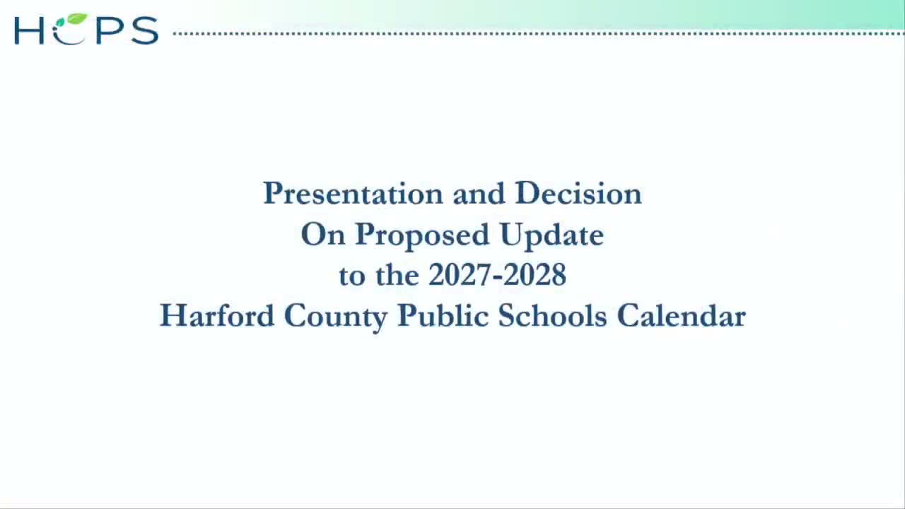 Harford County school board approves virtual-learning plan and redistributes three inclement-weather makeup days