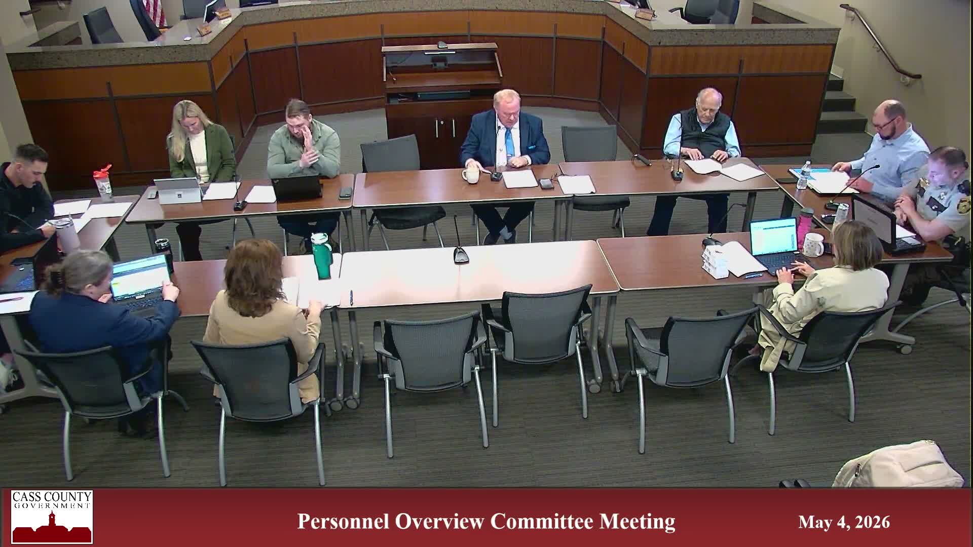 Personnel committee recommends training compliance policy to commission