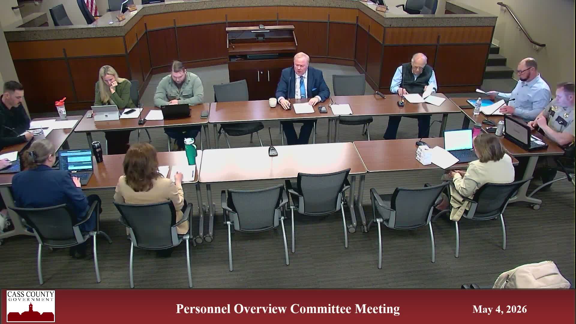 Committee approves referral to regrade one correction support technician position