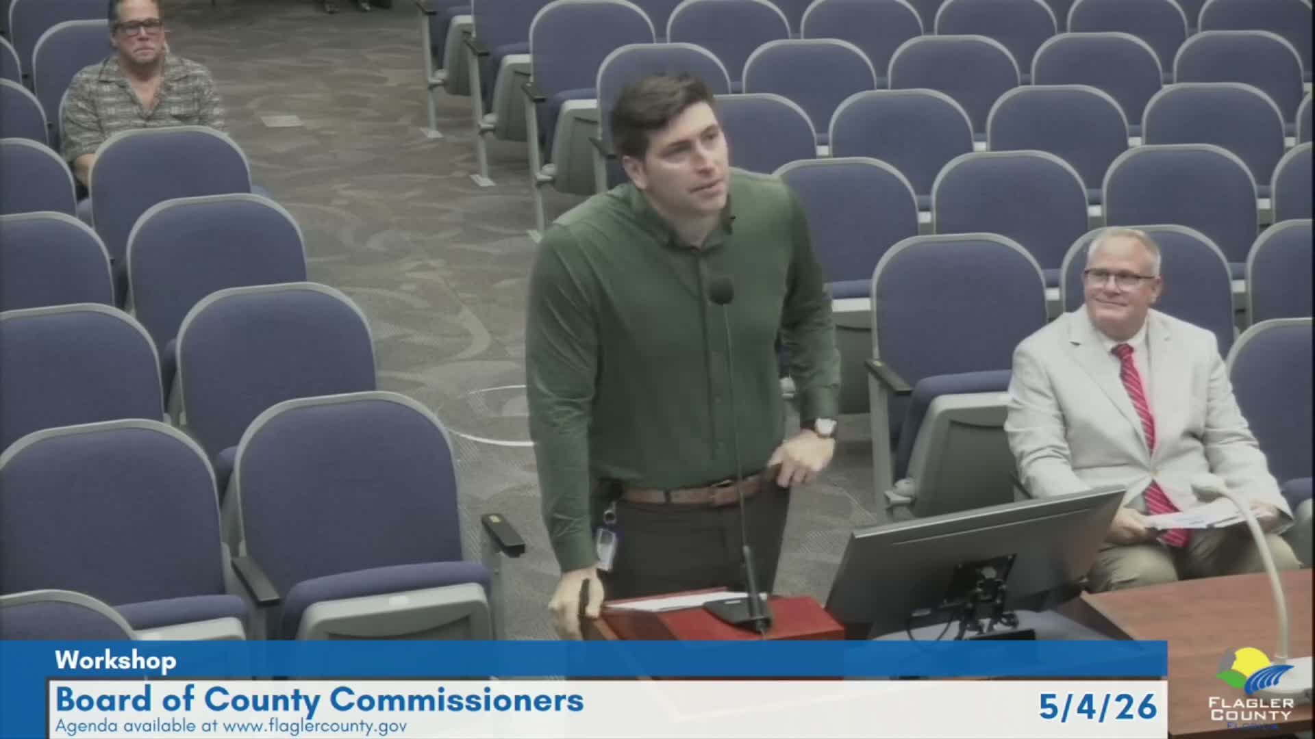 Bradley Arnold outlines timeline for Flagler County administrator search