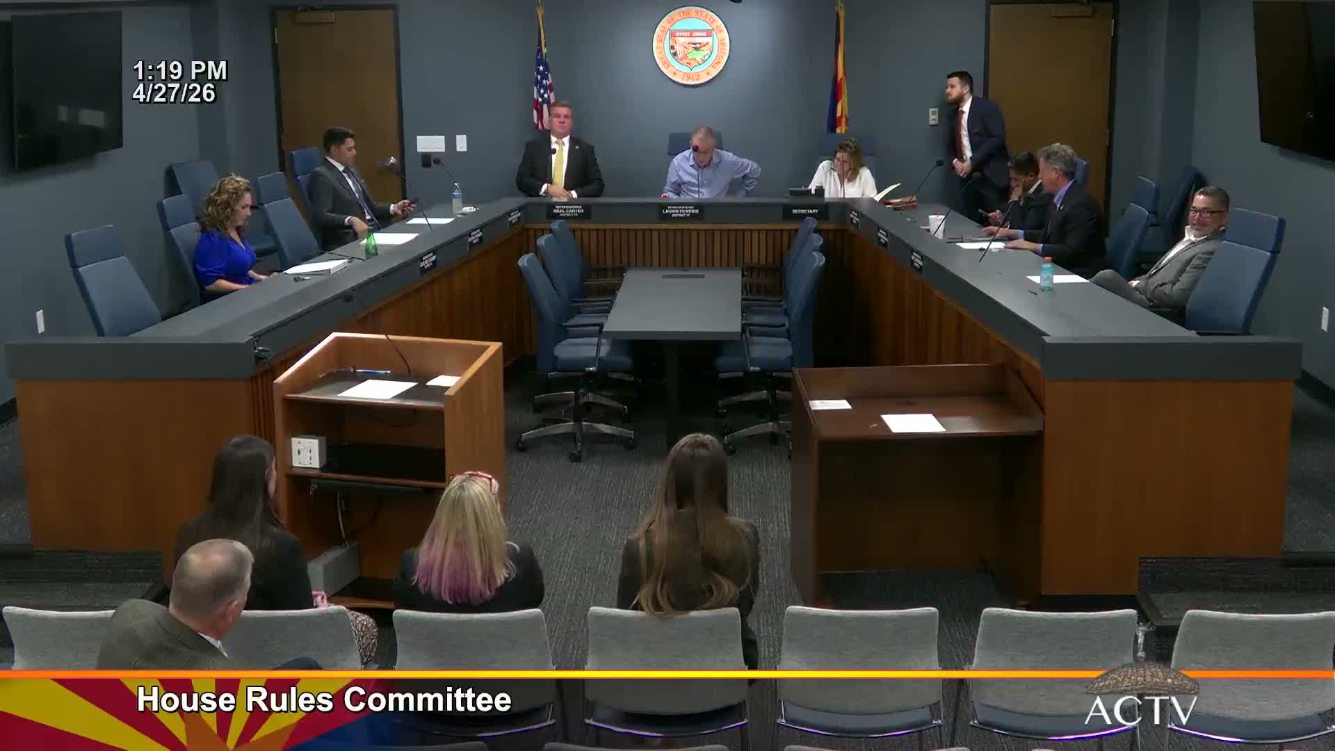Rules Committee grants late-introduction permission for Representative Livingston's budget measures
