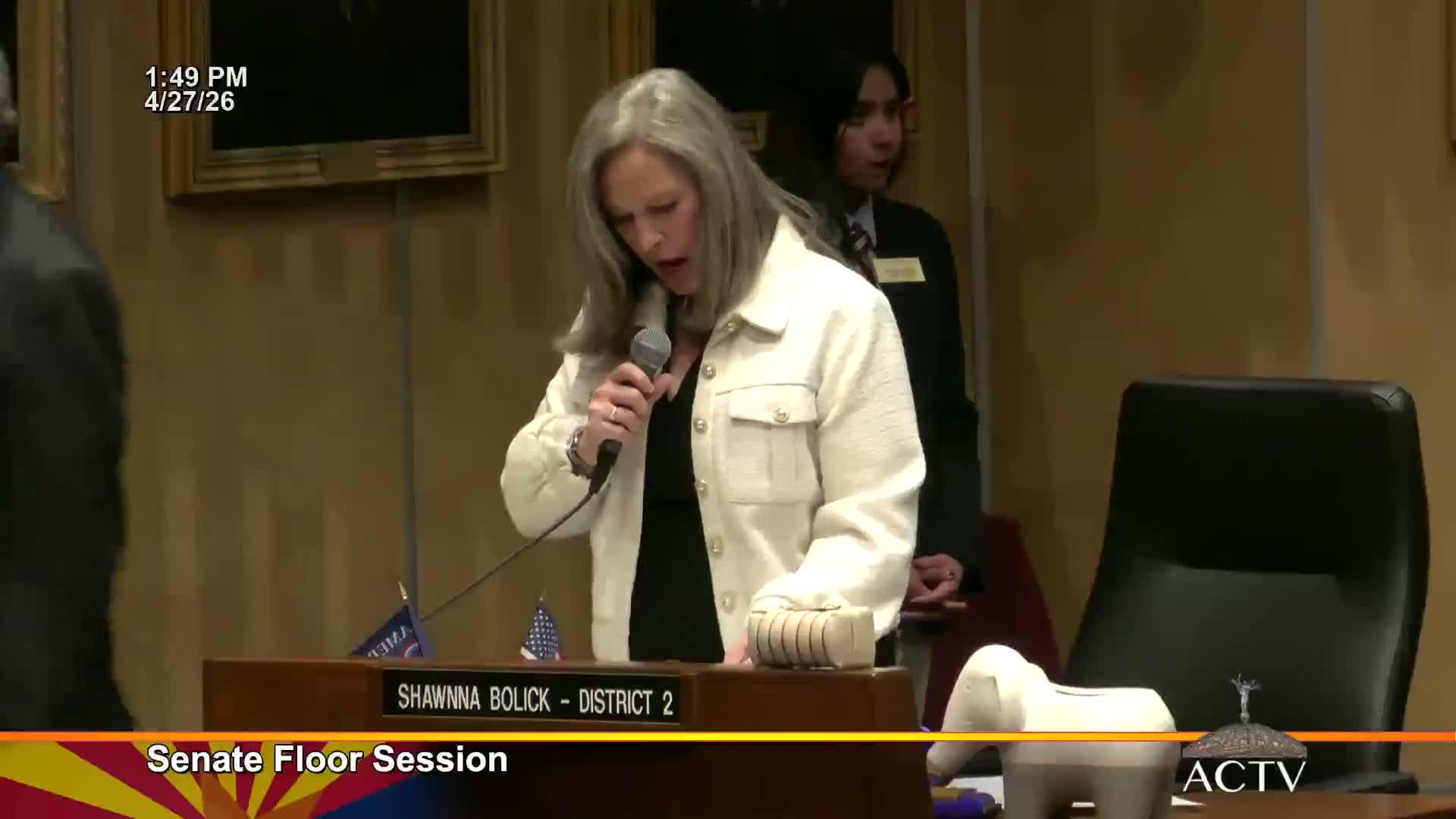 Senator Bullock secures voice-vote approval to reconsider HB 2950