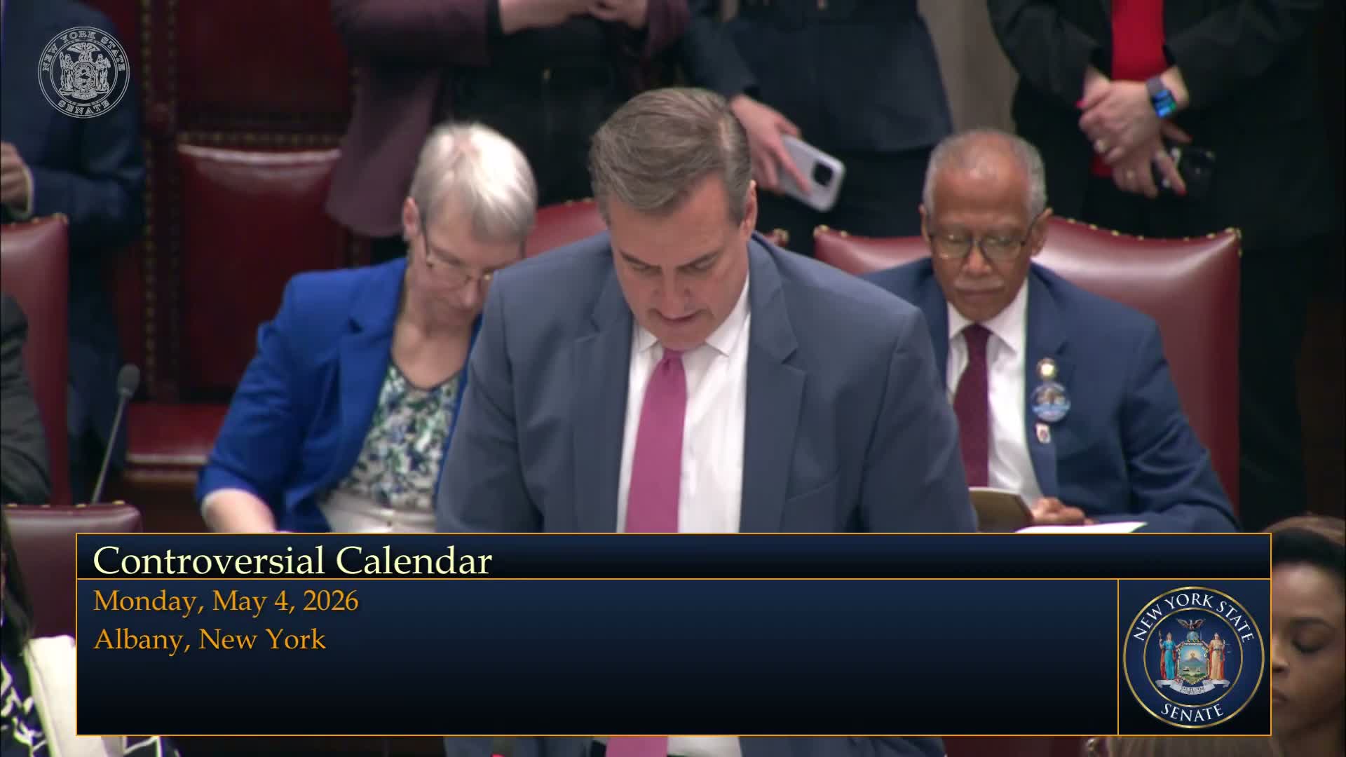 Senate honors Fort Drum and 10th Mountain Division; commander asks for state support on microreactors, health care and services