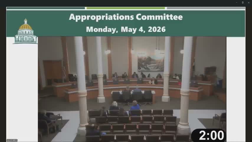 House Appropriations advances five bills, sending measures to Committee of the Whole