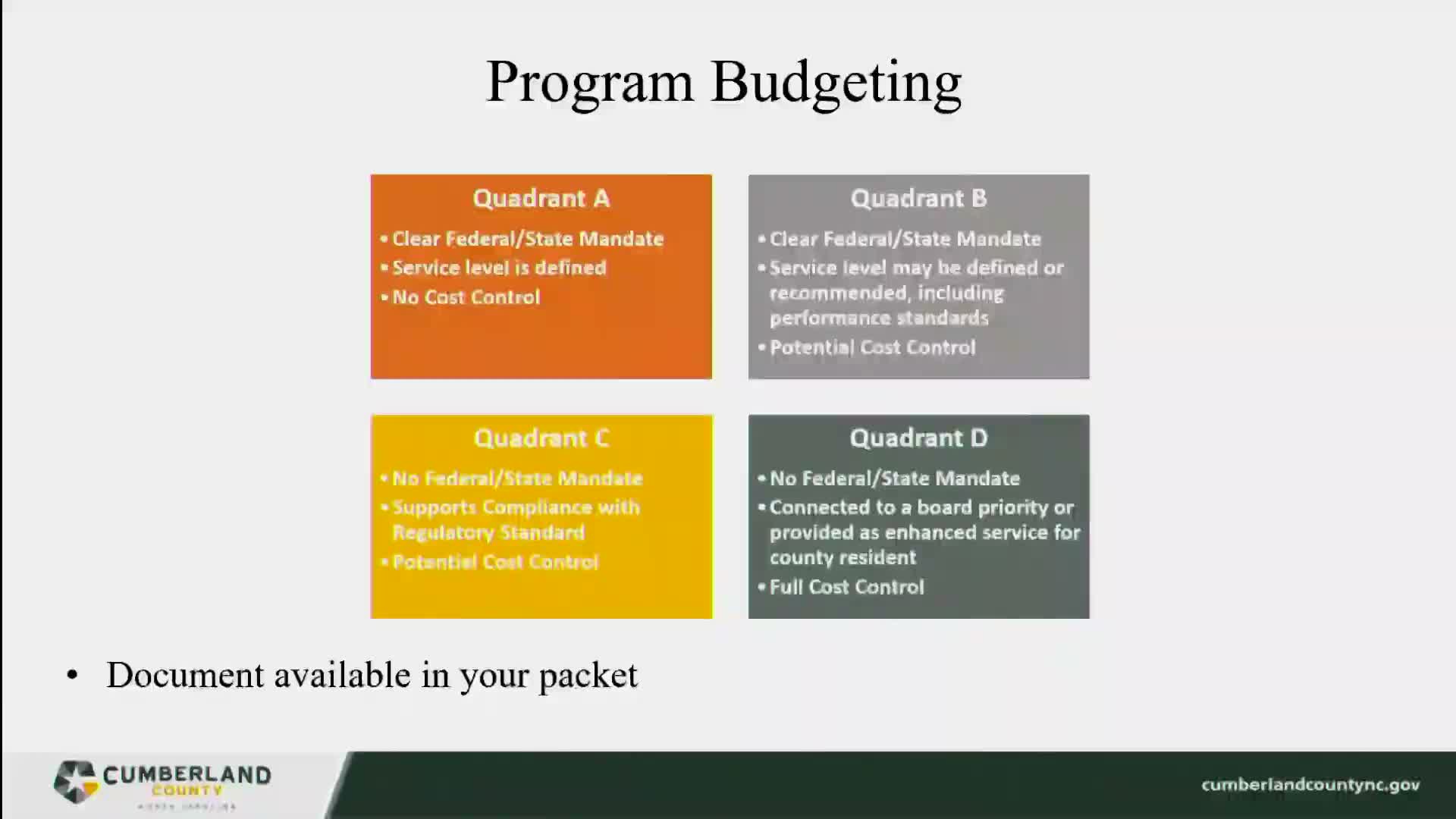 Officials say Cumberland County faces roughly $7 million in new recurring costs; SNAP cuts highlighted