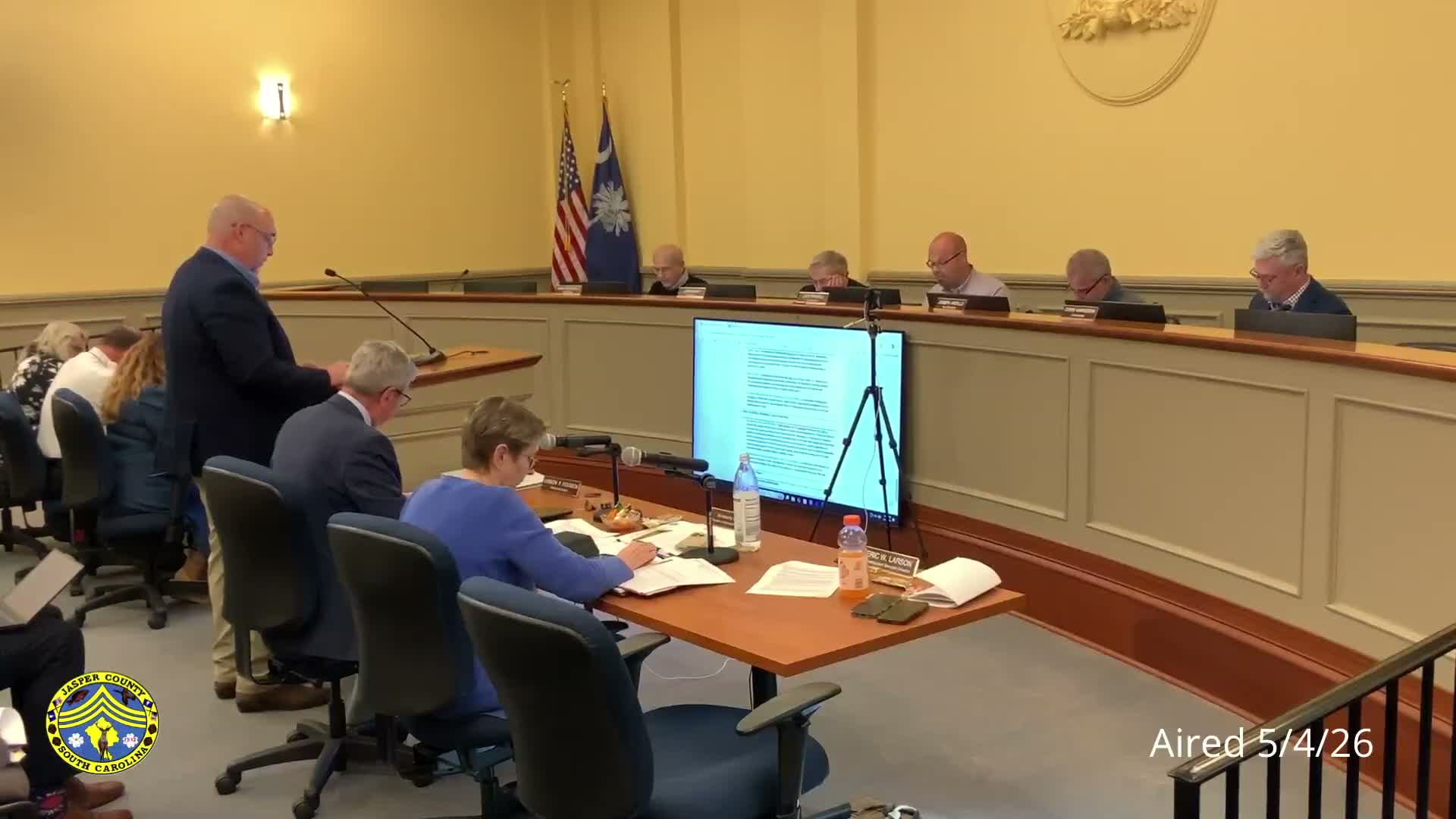 Council renews workforce training partnership and authorizes $26,700 in hospitality funds for Jasper County 250