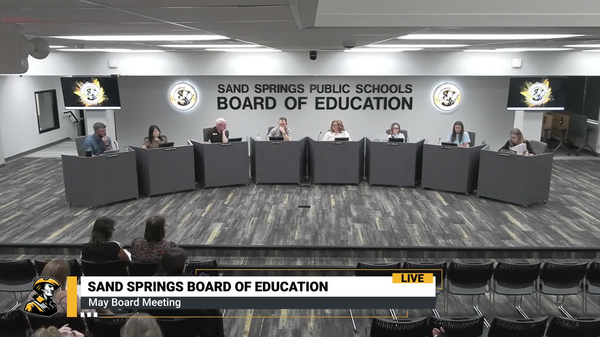 Sand Springs board approves consent agenda, rescinds a resignation and confirms superintendent will continue