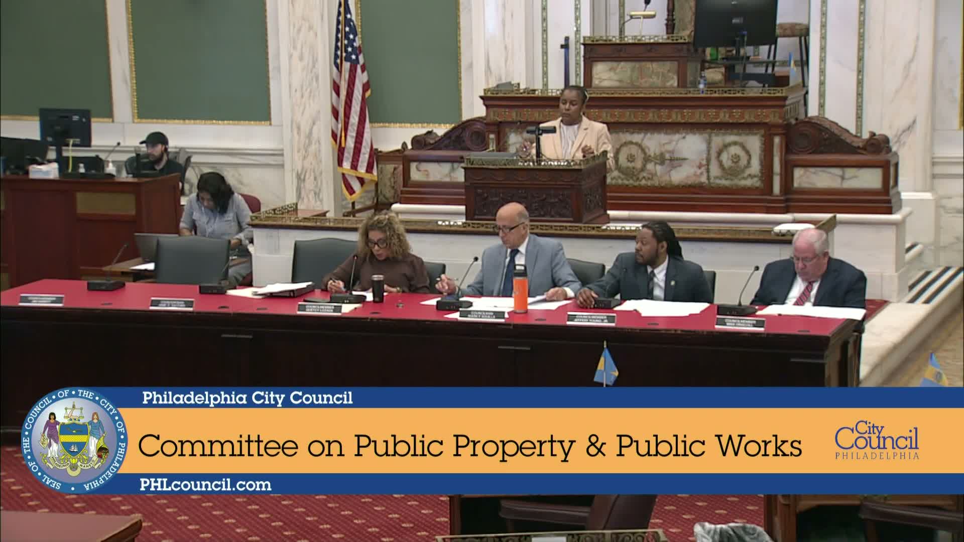 City committee advances eight property-related ordinances, including Cobbs Creek Trail extension and a PECO easement