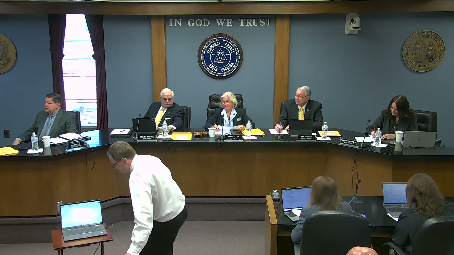 Residents press Alamance commissioners on water, traffic and services risks from proposed 1,000‑home Morrill Mill development