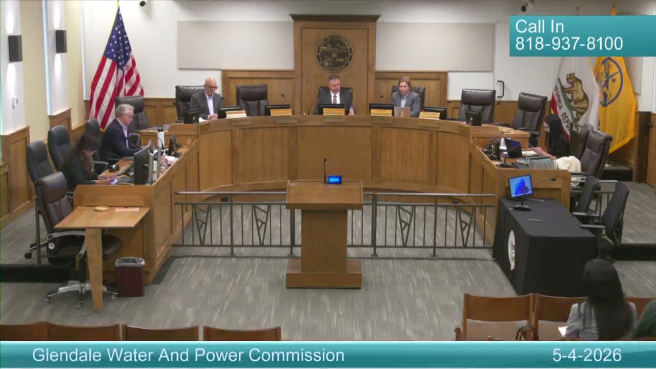 Glendale staff detail grid‑preparedness plan, mobile substation and how they would weigh large data‑center requests