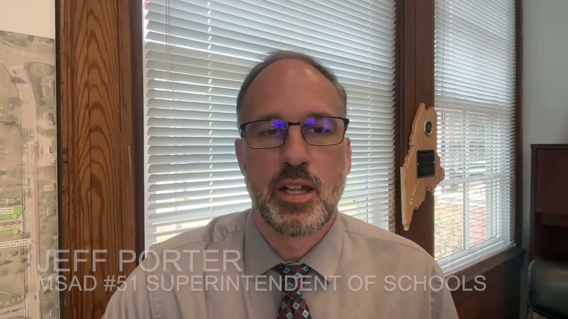 MSAD 51 superintendent addresses false alarm that triggered school safety protocols