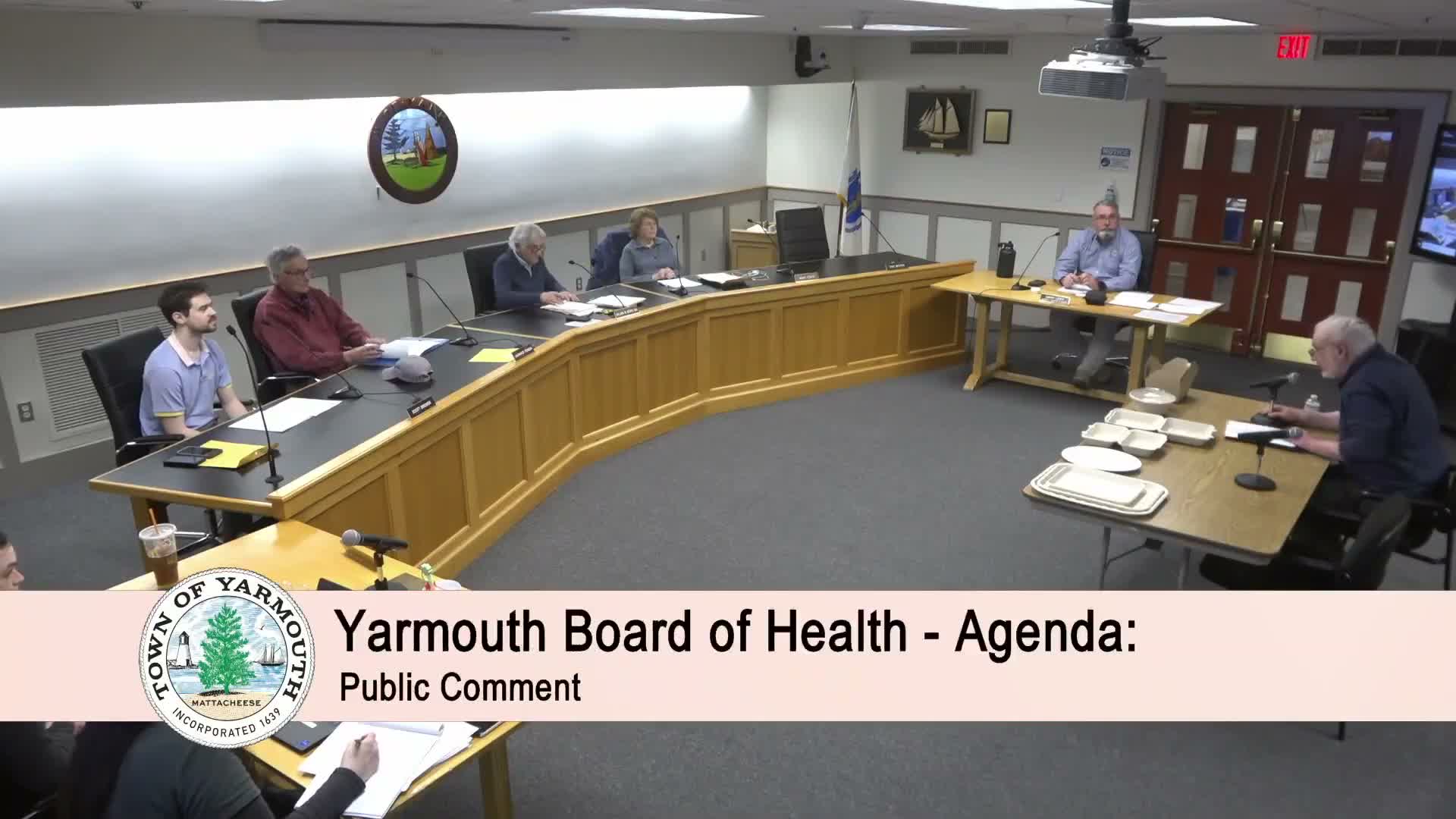 Resident urges Yarmouth Board of Health to treat noise pollution as a public‑health issue