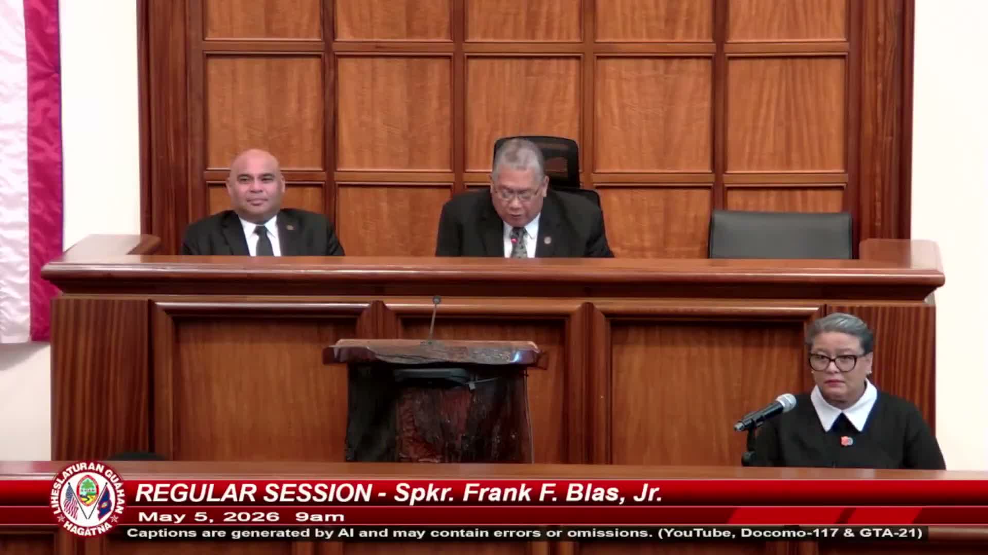 Legislature adopts May 5 agenda, waives multiple items and appends resolution to journal