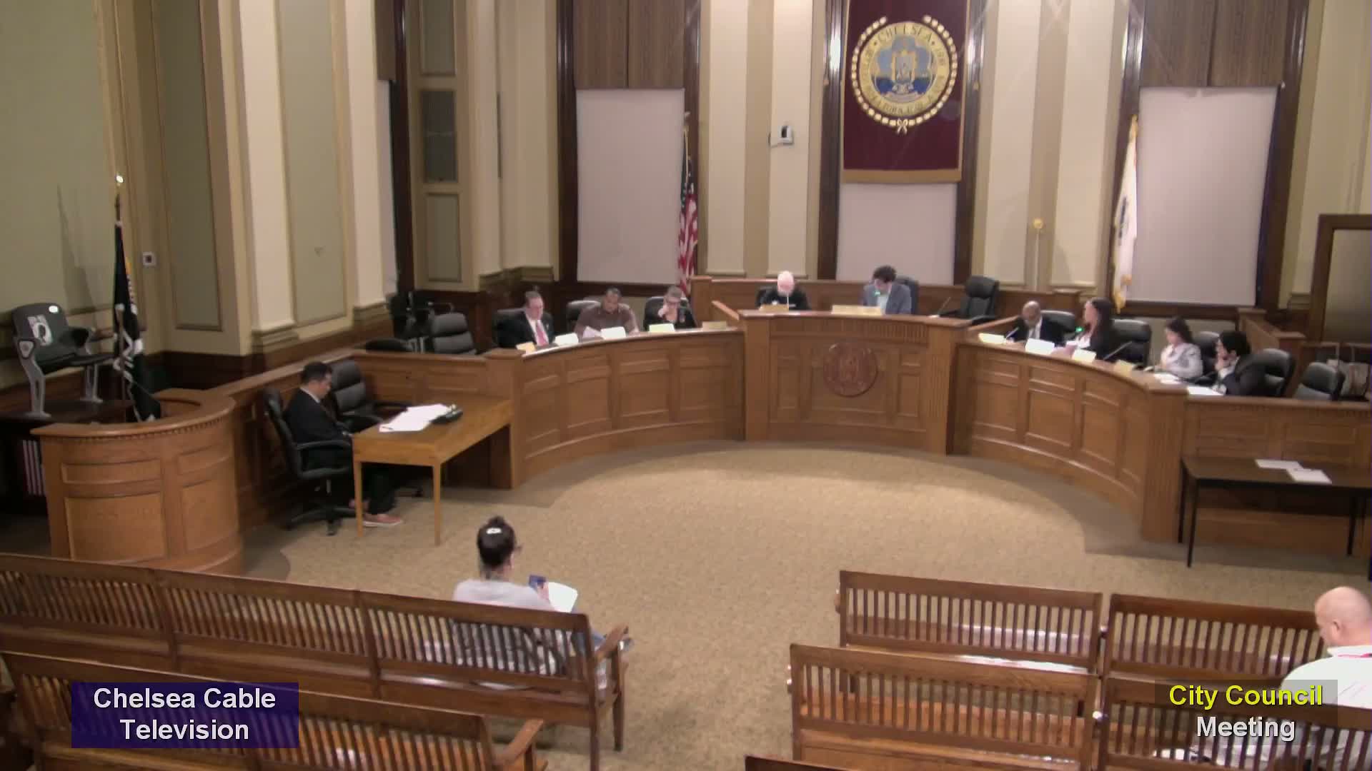 Chelsea council approves en bloc free-cash appropriations to cover FY deficits (8–0 vote)