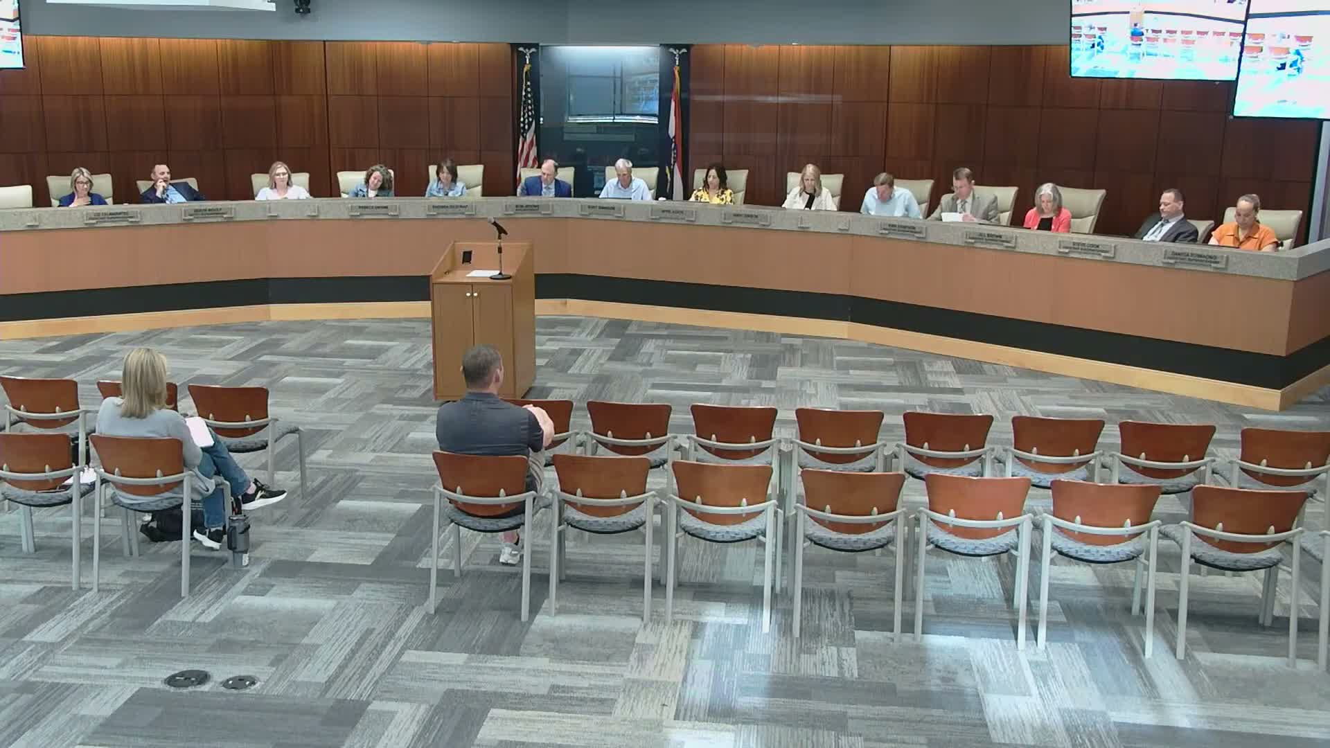 Board reviews graduation schedule and will consider equalization appointees on consent agenda