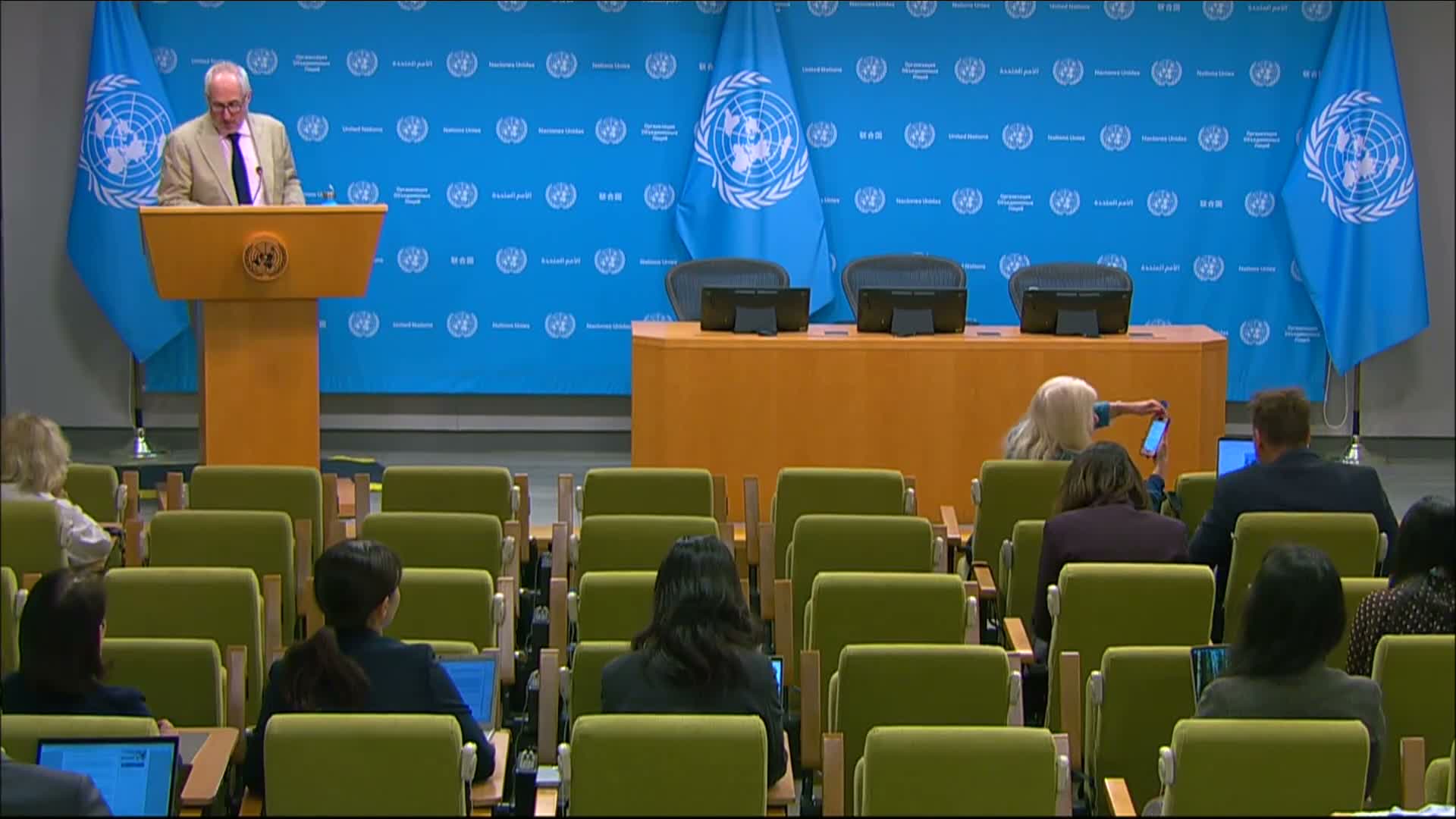 U.N. briefing flags urgent humanitarian shortfalls in Lebanon, Gaza, Sudan, Syria and Ukraine