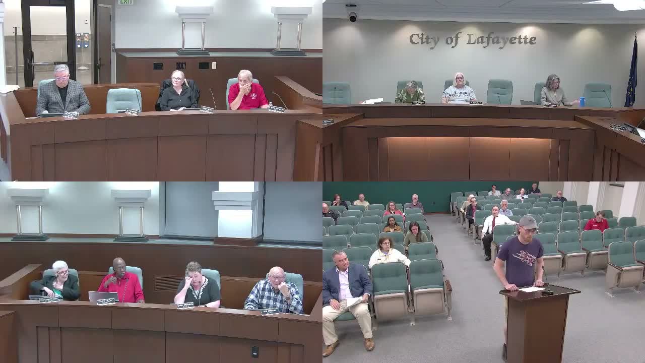 Speakers urge pause on Flock Safety contract and call for K-9 renaming; varied public comments follow council business