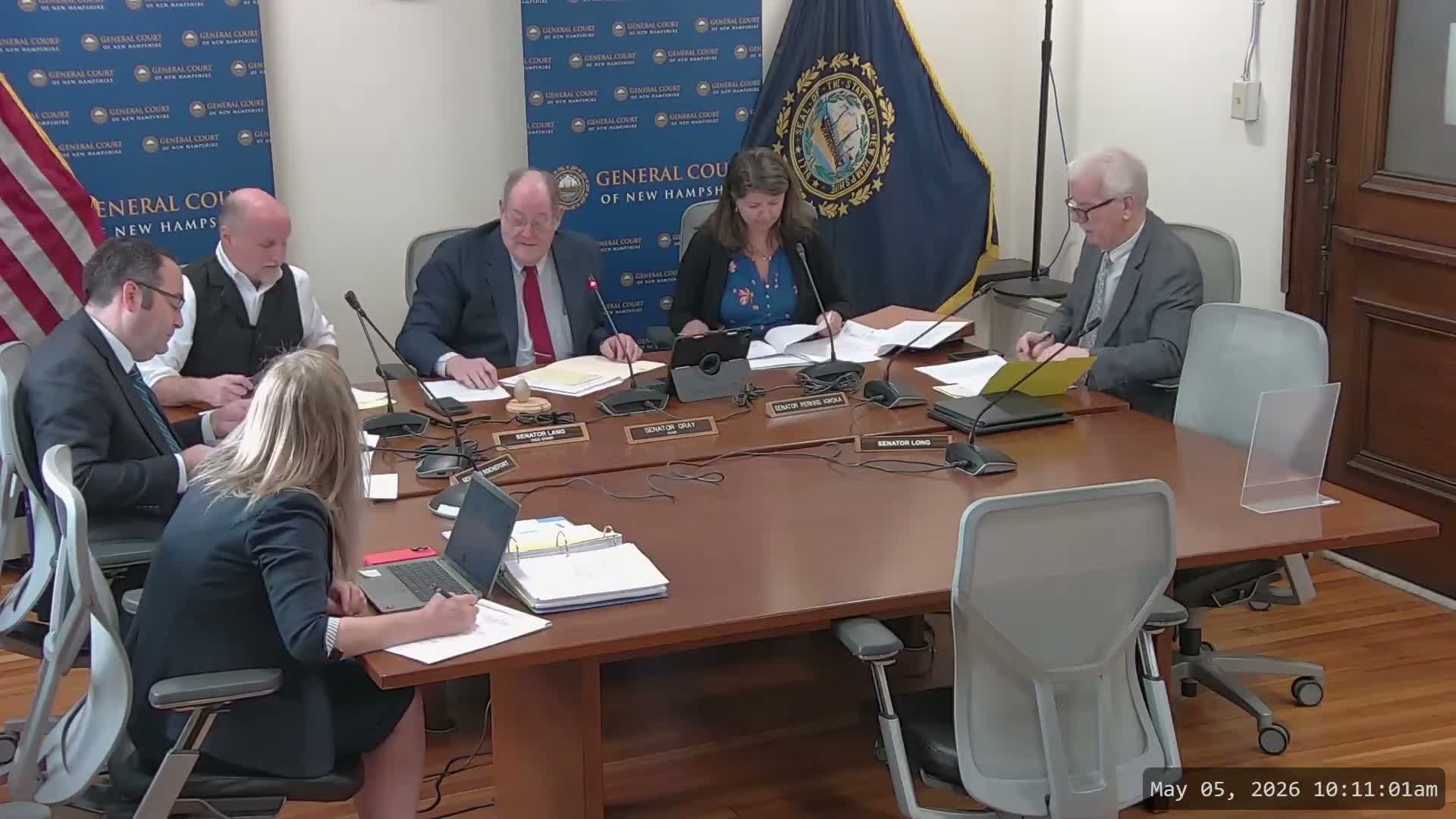 Senate committee backs amendment sending one‑time property tax‑cap question to voters, adds DRA rulemaking authority