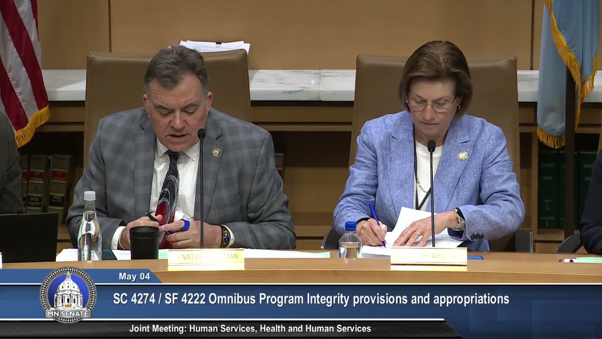 90‑day administrative review for payment withholds fails to clear committees after debate over appeals and CMS implications