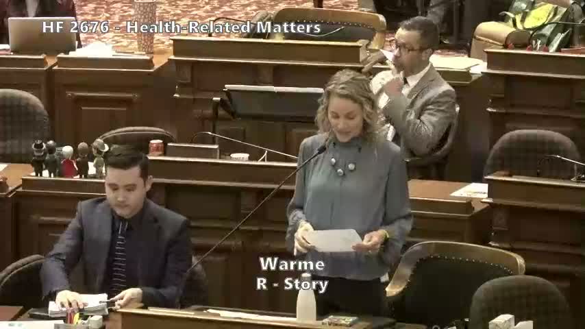 Iowa Senate passes health-and-education package after debate over SNAP and rural school impacts