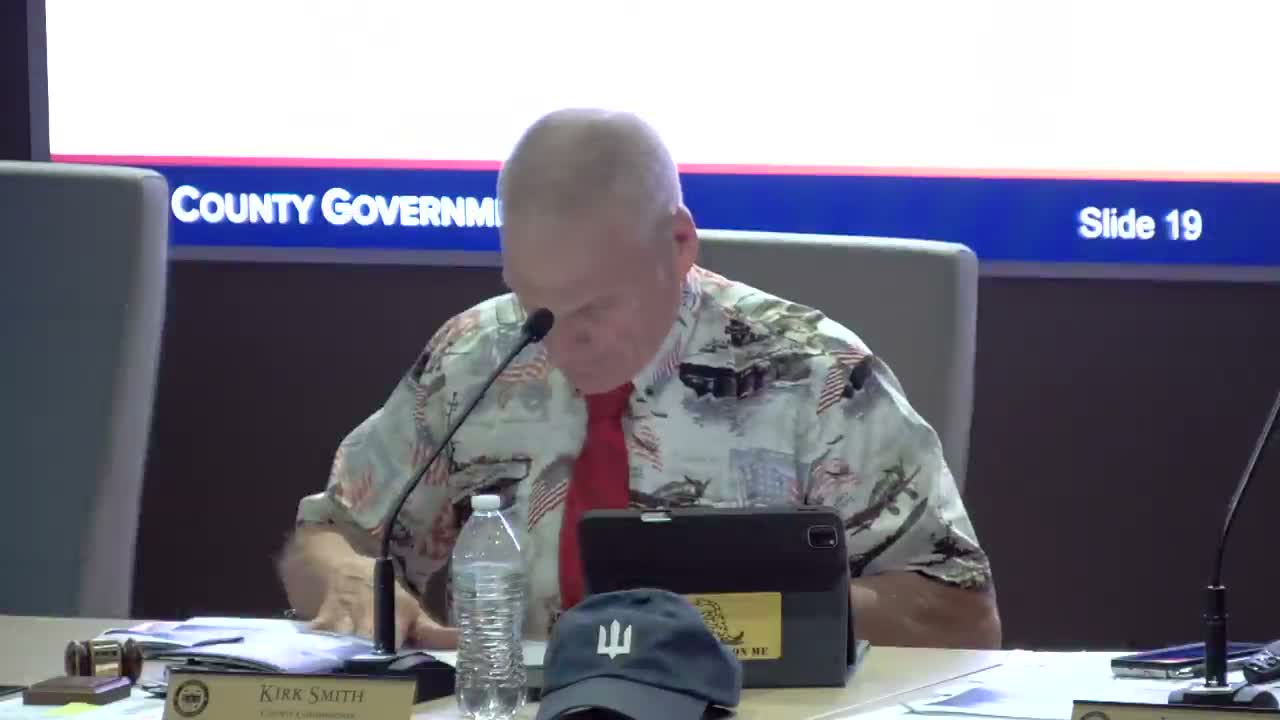 Commissioners table rules‑of‑procedure updates after lengthy debate over chair removal and agenda controls
