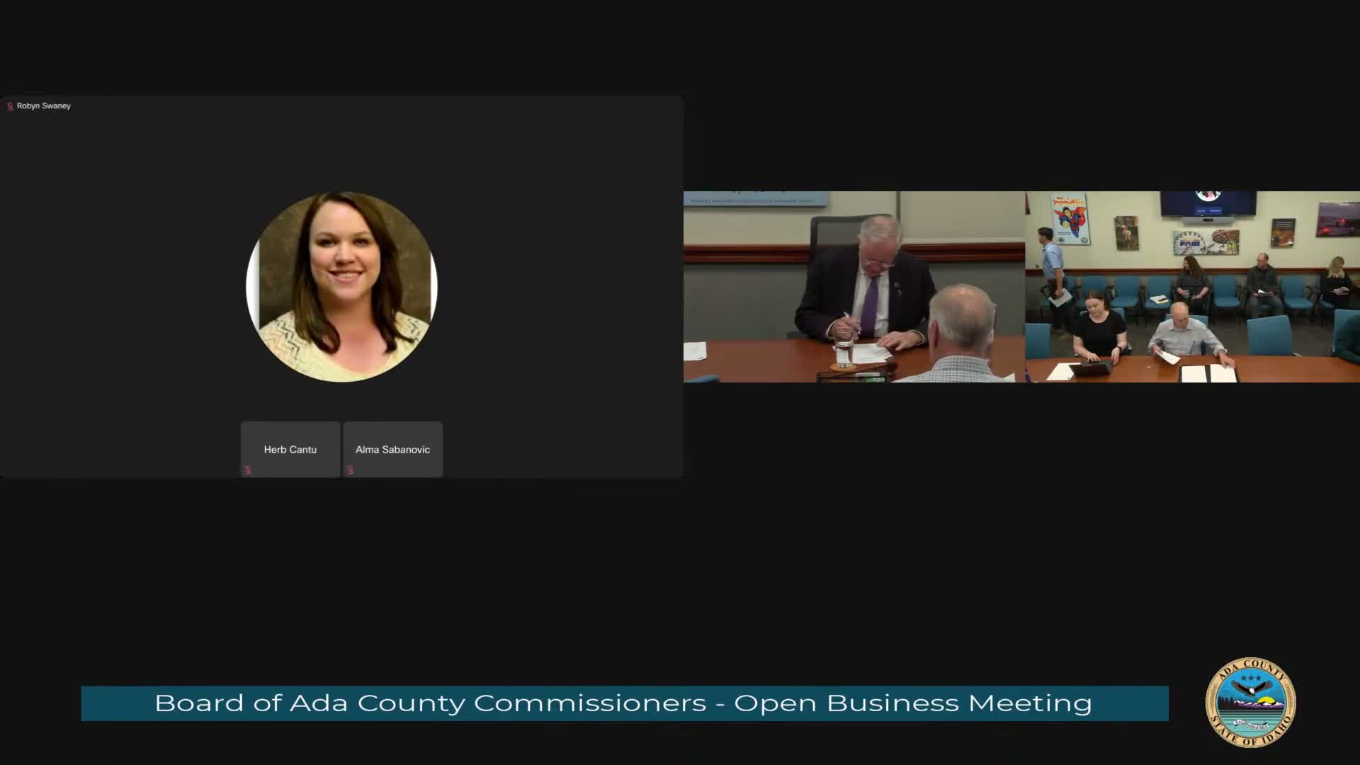 Ada County clerk reports early turnout and details ballot‑on‑demand and security measures