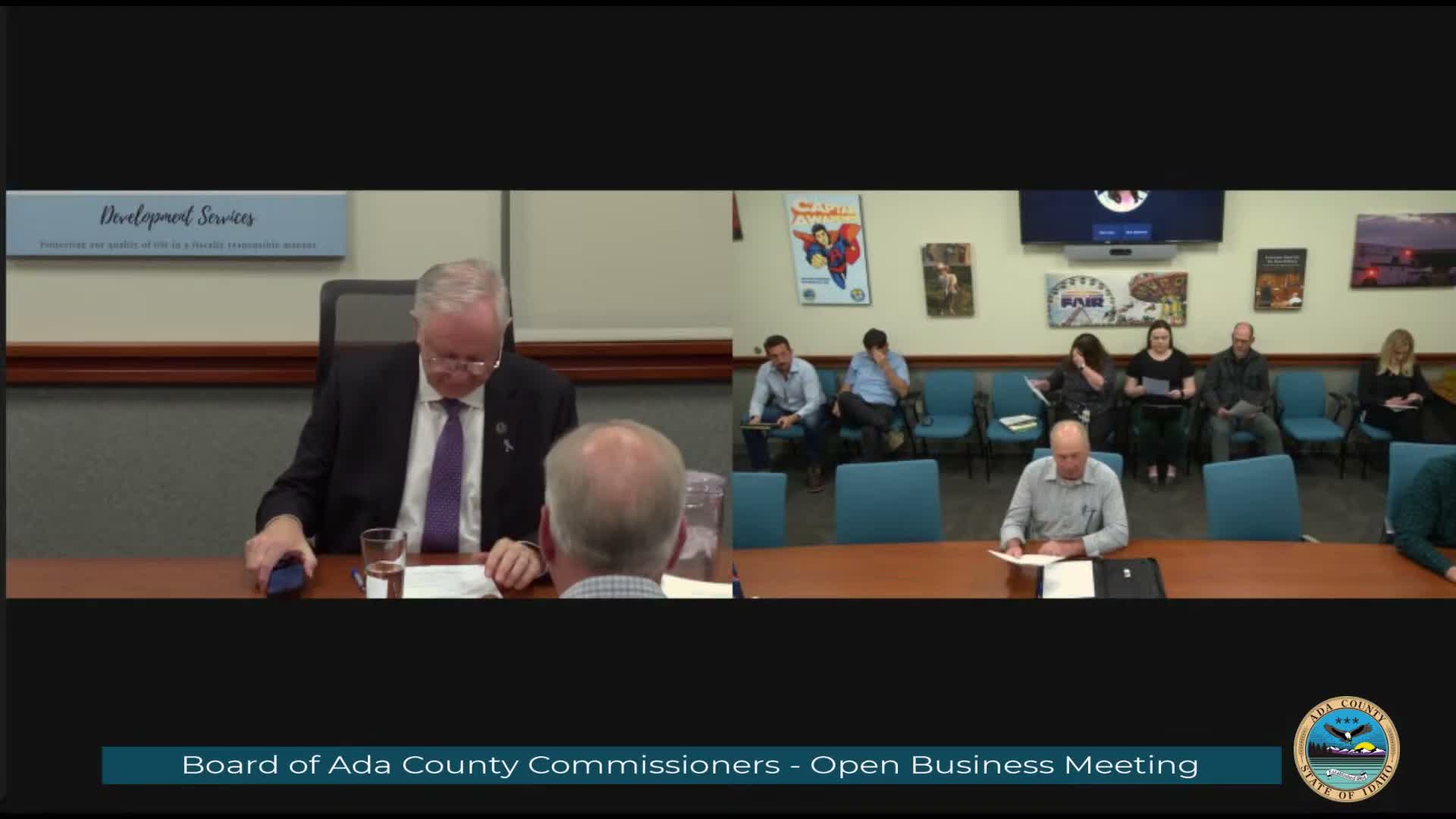 Ada County awards forensic lab contract, approves jail warehouse generator bid and tables landfill grinding RFP