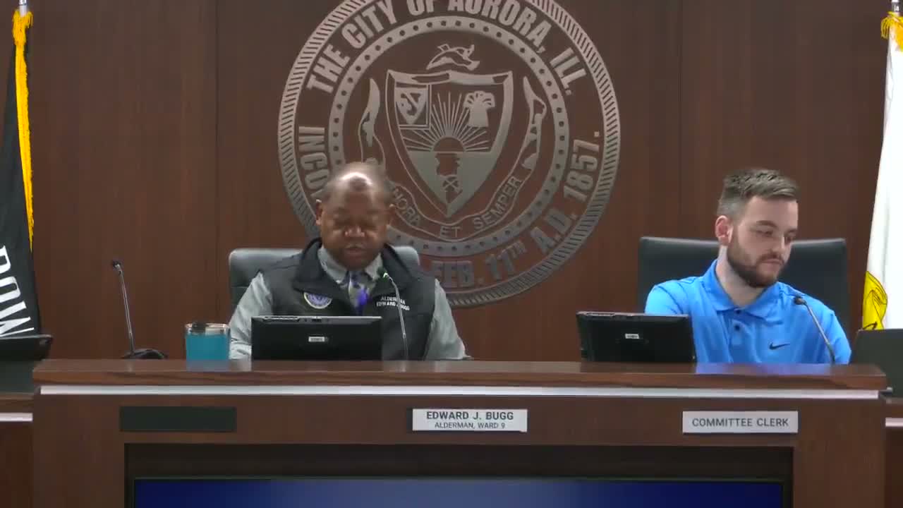 Aurora staff outline proposed reorganization of city departments; committee took it up as information