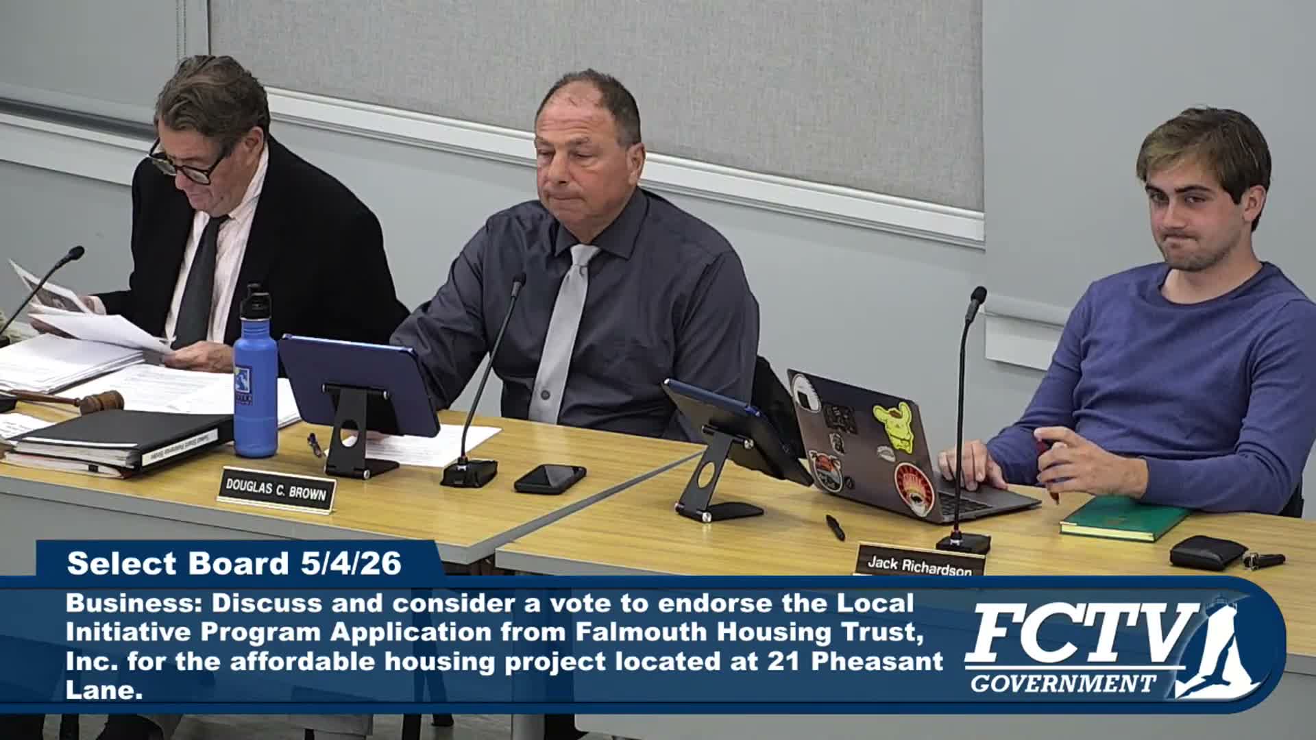 Select Board backs several housing steps: endorses LIP at Pheasant Lane, tables decision on 545 Main funding, backs brownfields grant support and approves FHA's