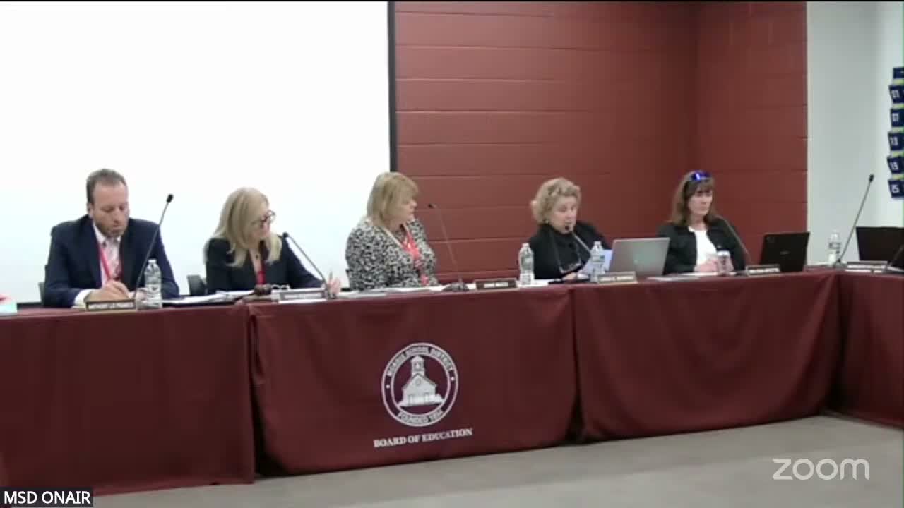 Board approves consent motions, policy first reads and personnel items during meeting