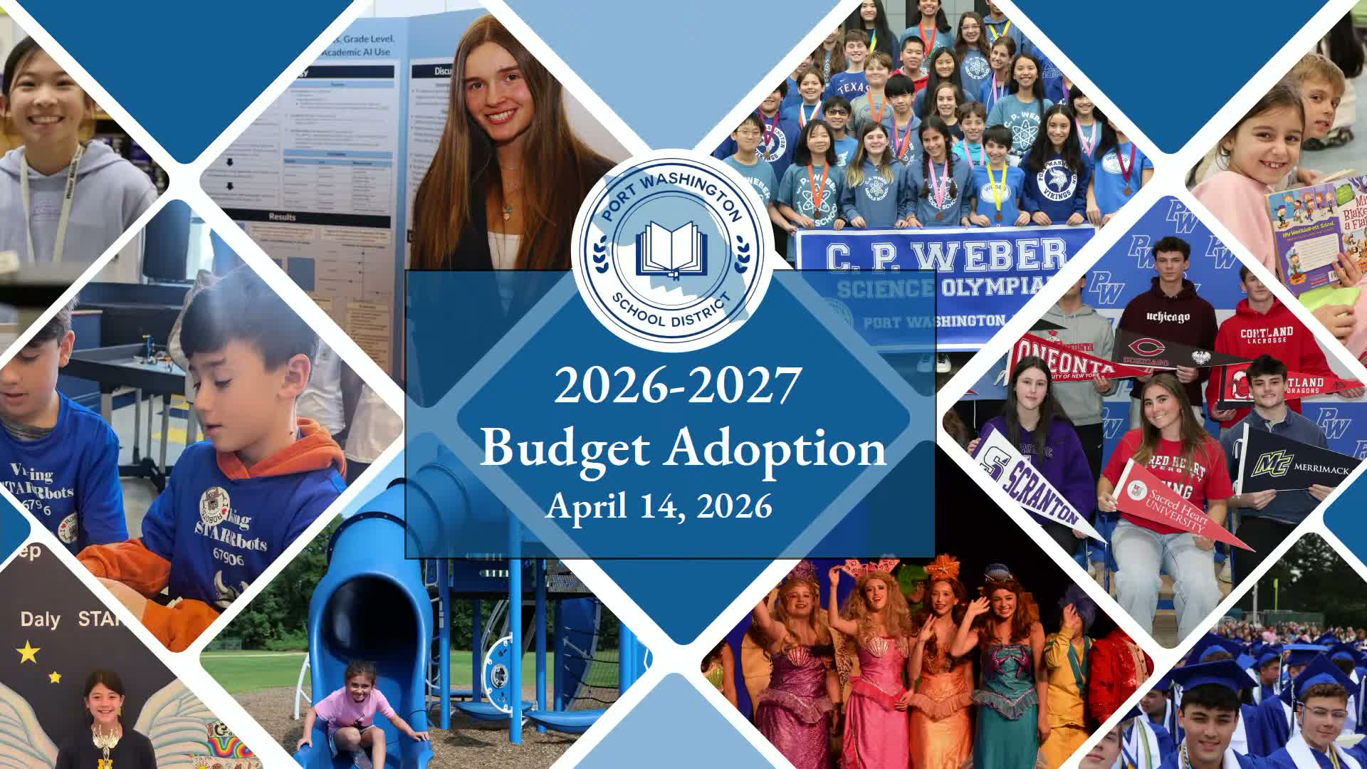 Port Washington board previews $205M 2026–27 budget, three propositions set for May 19 ballot