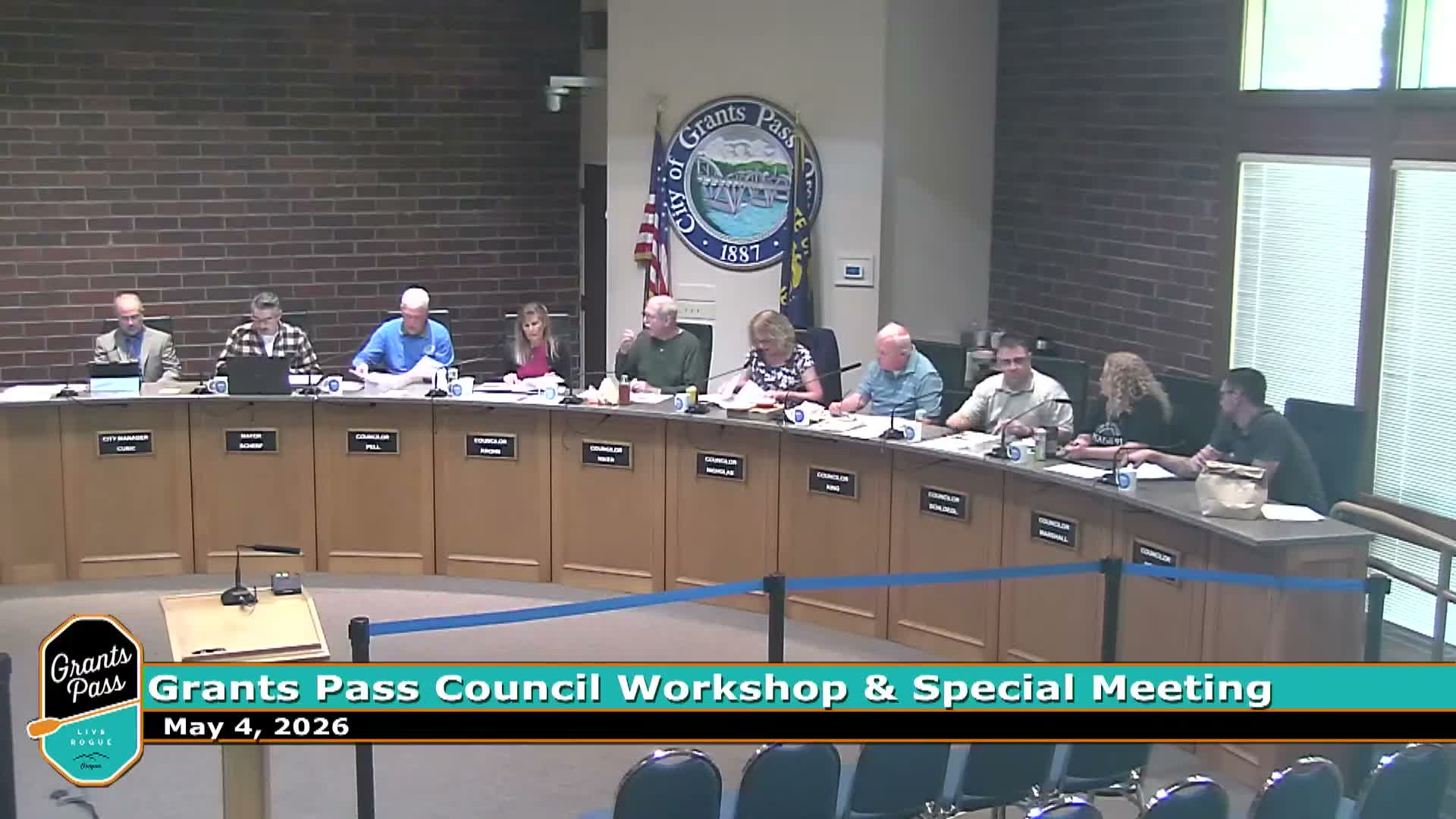 Main Street Grants Pass says membership and event goals met; council asks for revenue forecasts