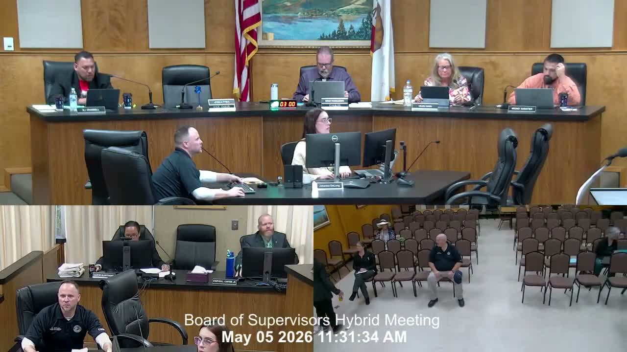 Board debates emergency contracting for Socrates Mine Road; staff to reword resolution and return after lunch