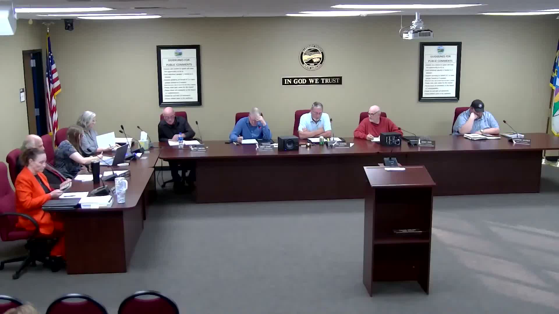 Alleghany County tax administrator briefs board on proposed state levy limits and property tax bills
