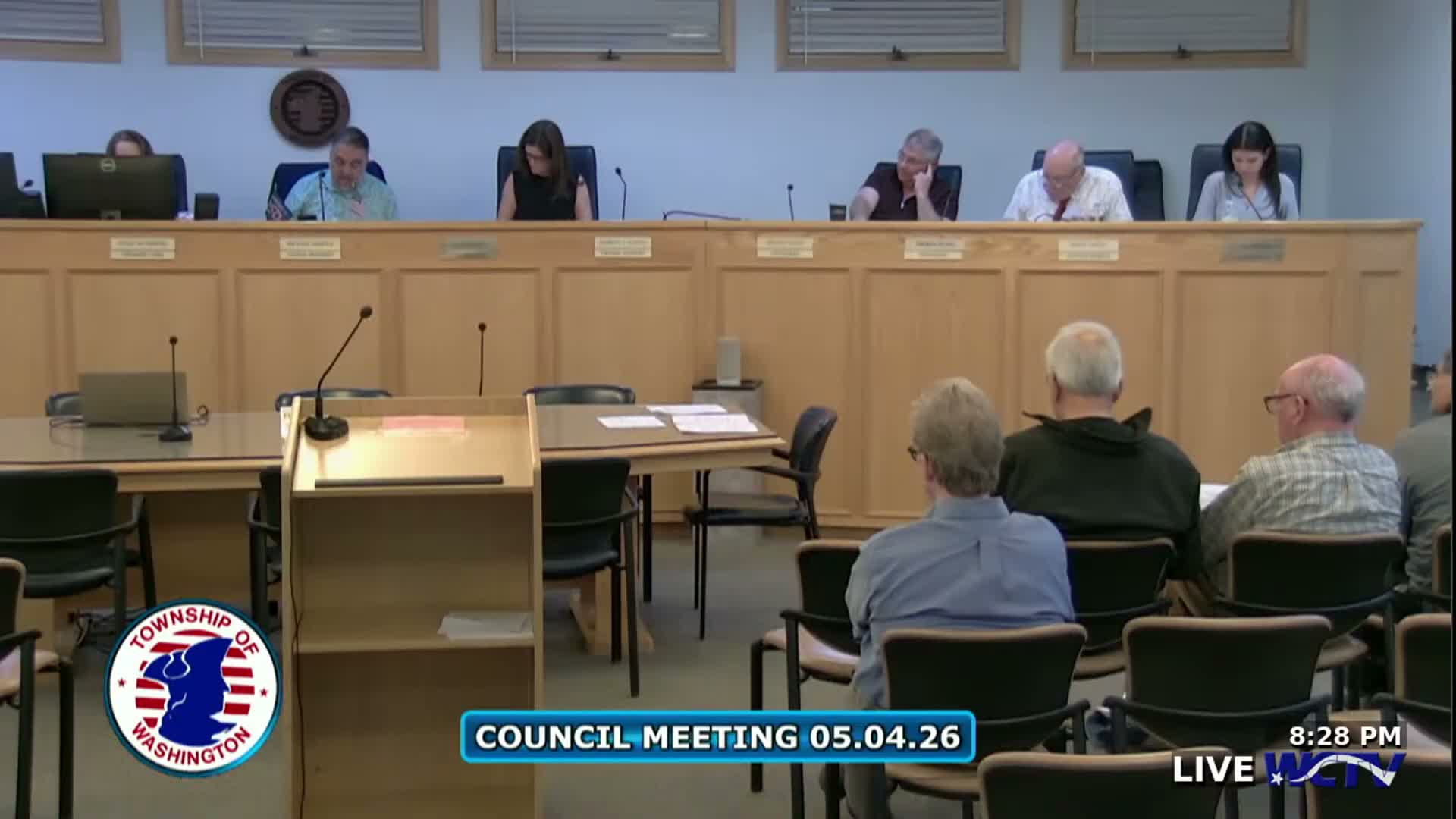 Council adopts 2026 municipal budget after public hearing; mayor warns of project delays from prior failed bond vote