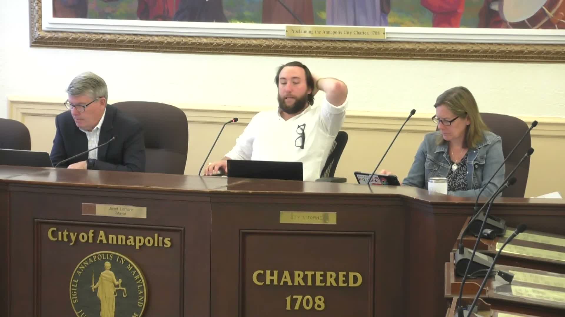 Finance committee approves two fund transfers, debates shifting money toward sidewalks, parks and contingency