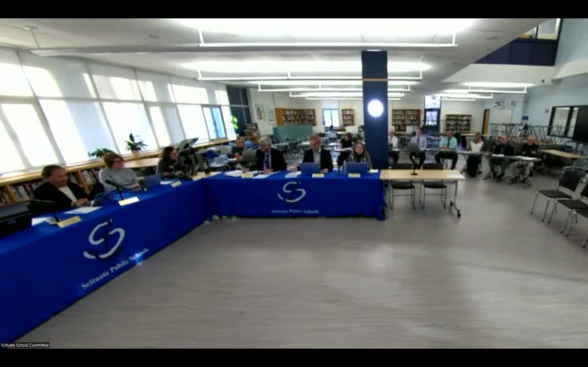 Scituate School Committee opts out of state School Choice, declares surplus supplies and approves minutes