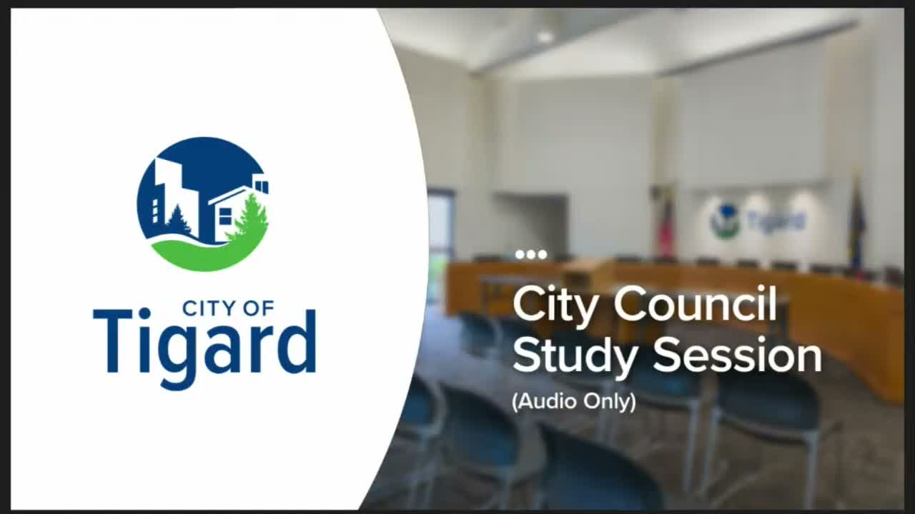 Tigard staff brief council on new Washington County library intergovernmental agreement; 5% levy guarantee limited to levy funds