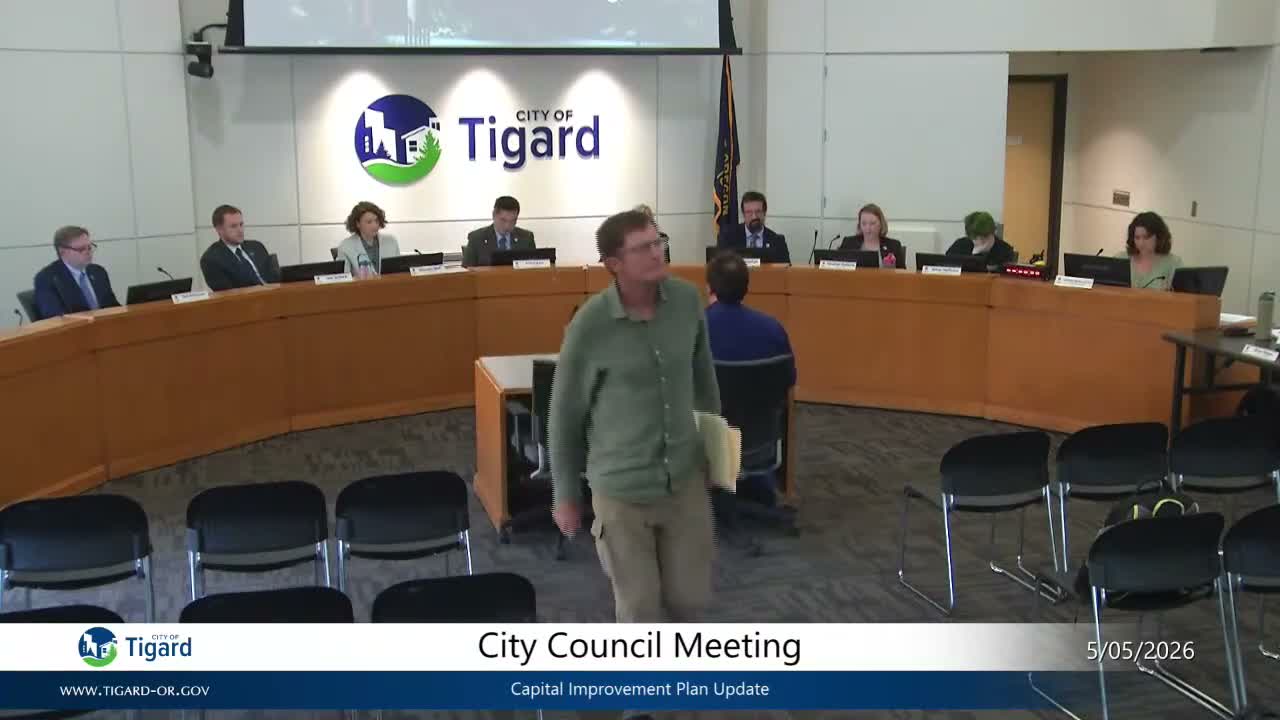 Tigard presents quarterly CIP update: 54 projects, several bids under estimate and multiple construction starts this year
