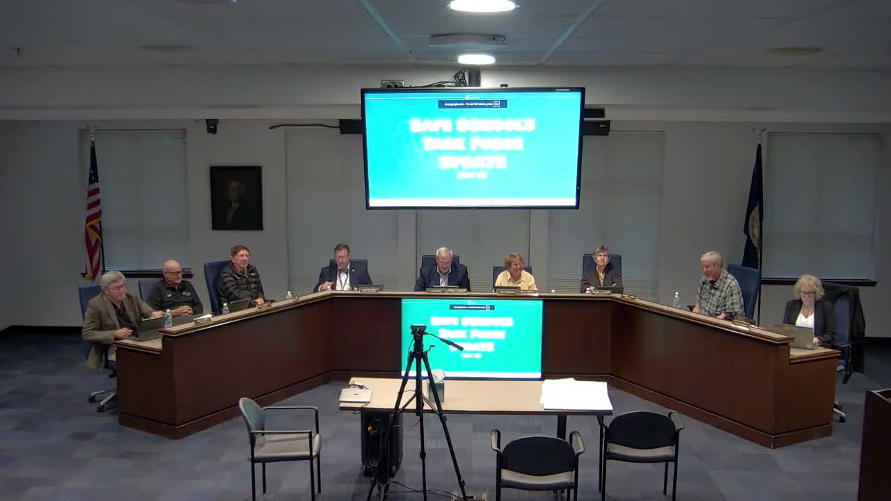 School-safety task force outlines vaping subcommittee, AI work and reunification exercises; SRO roster nearly full