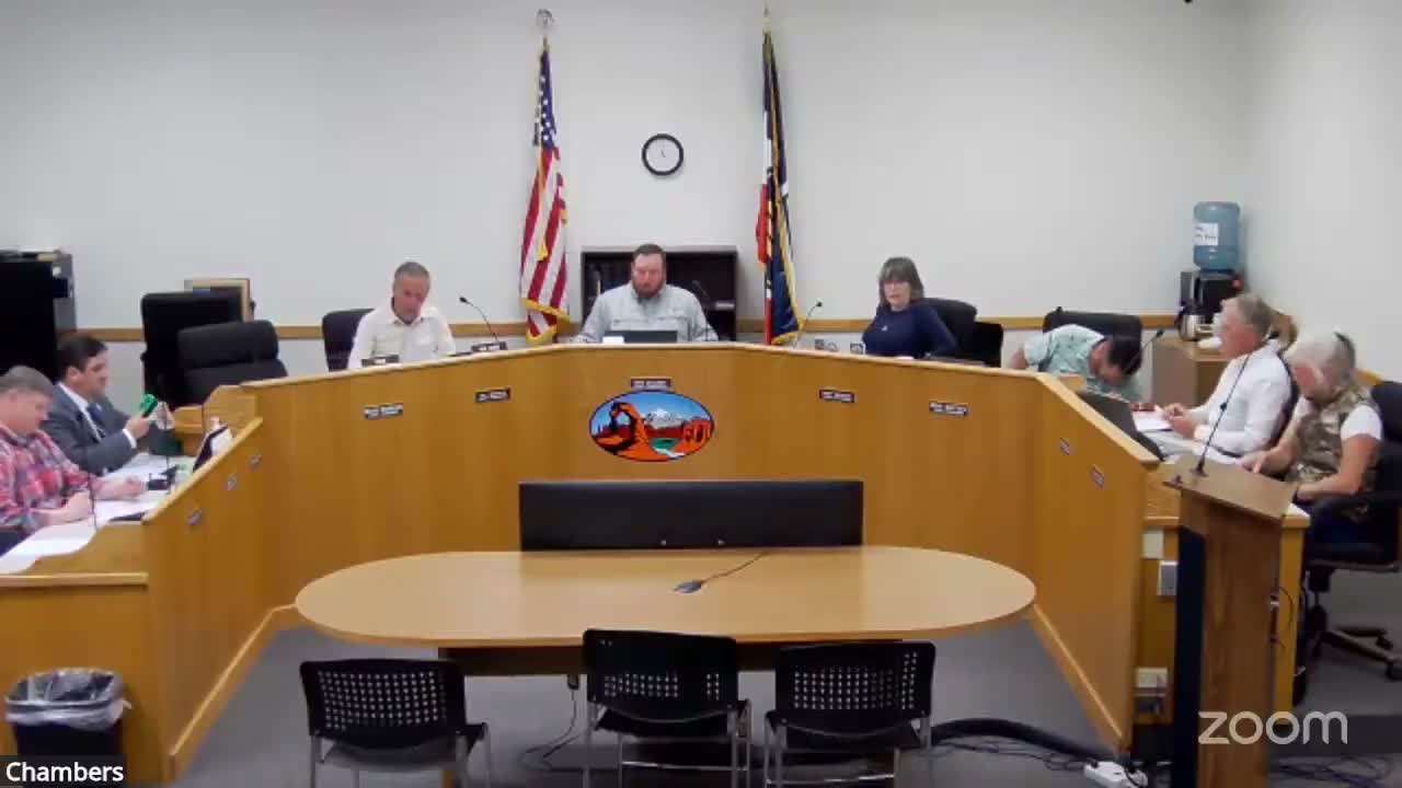 Resident urges commissioners to inspect Spanish Valley path route as commission votes to enter negotiations