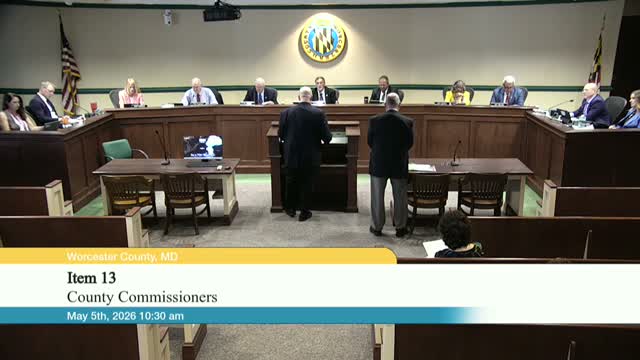 Worcester County commissioners approve budget amendment, contract awards and over-expenditure requests
