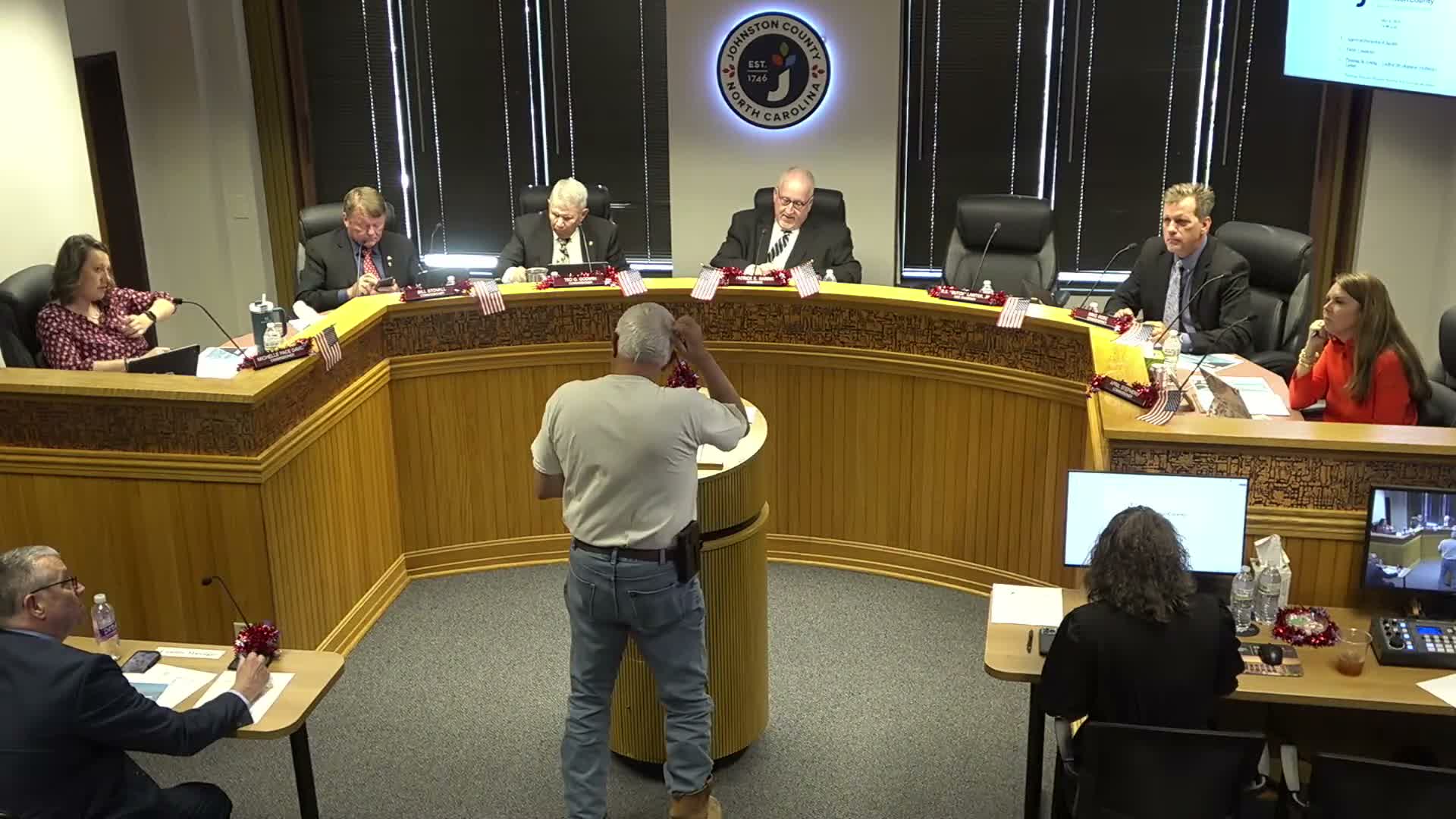 Residents tell Johnston County commissioners to slow development, cite water shortages and representation concerns