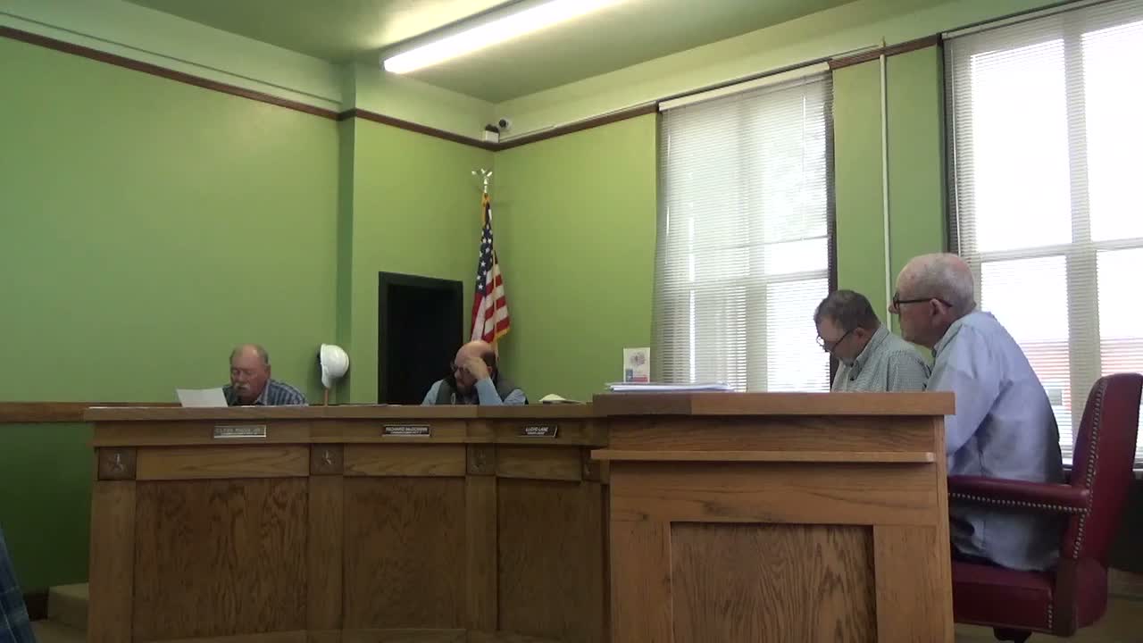 County staff ask to table subdivision plat application review; commissioners agree