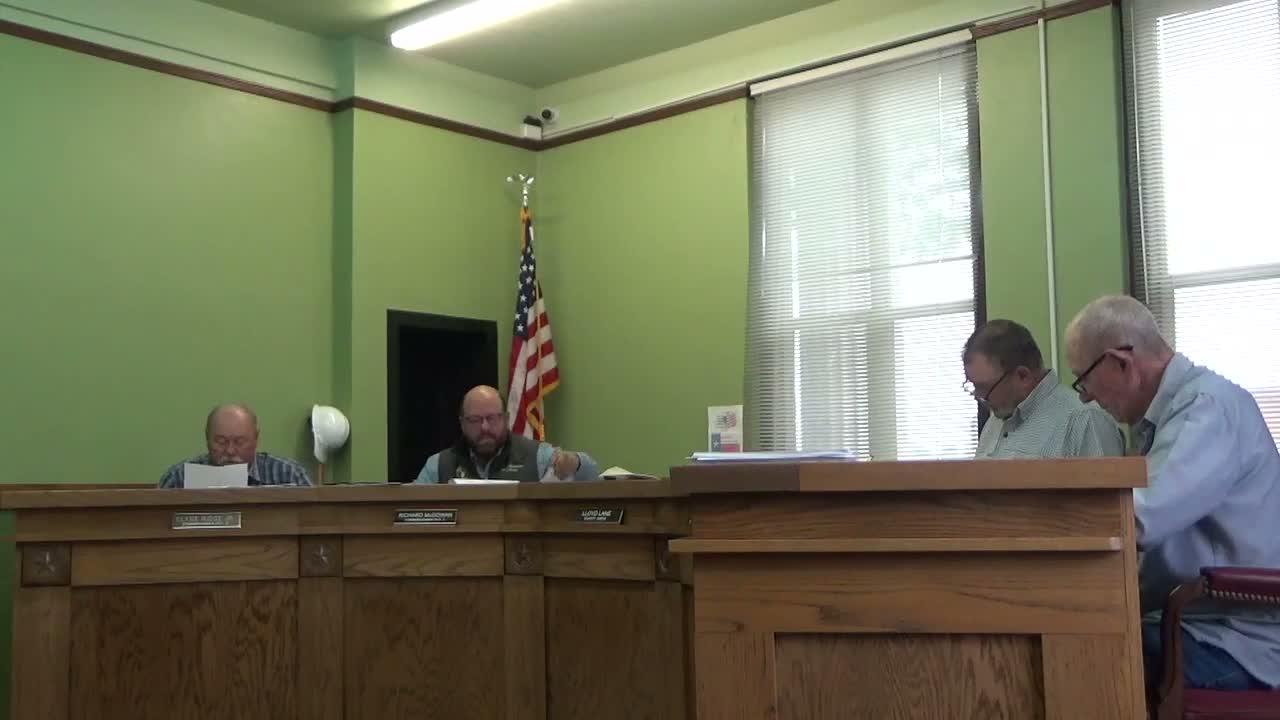 Commissioners review request to amend road-use agreement as telecom seeks to add roads for fiber expansion