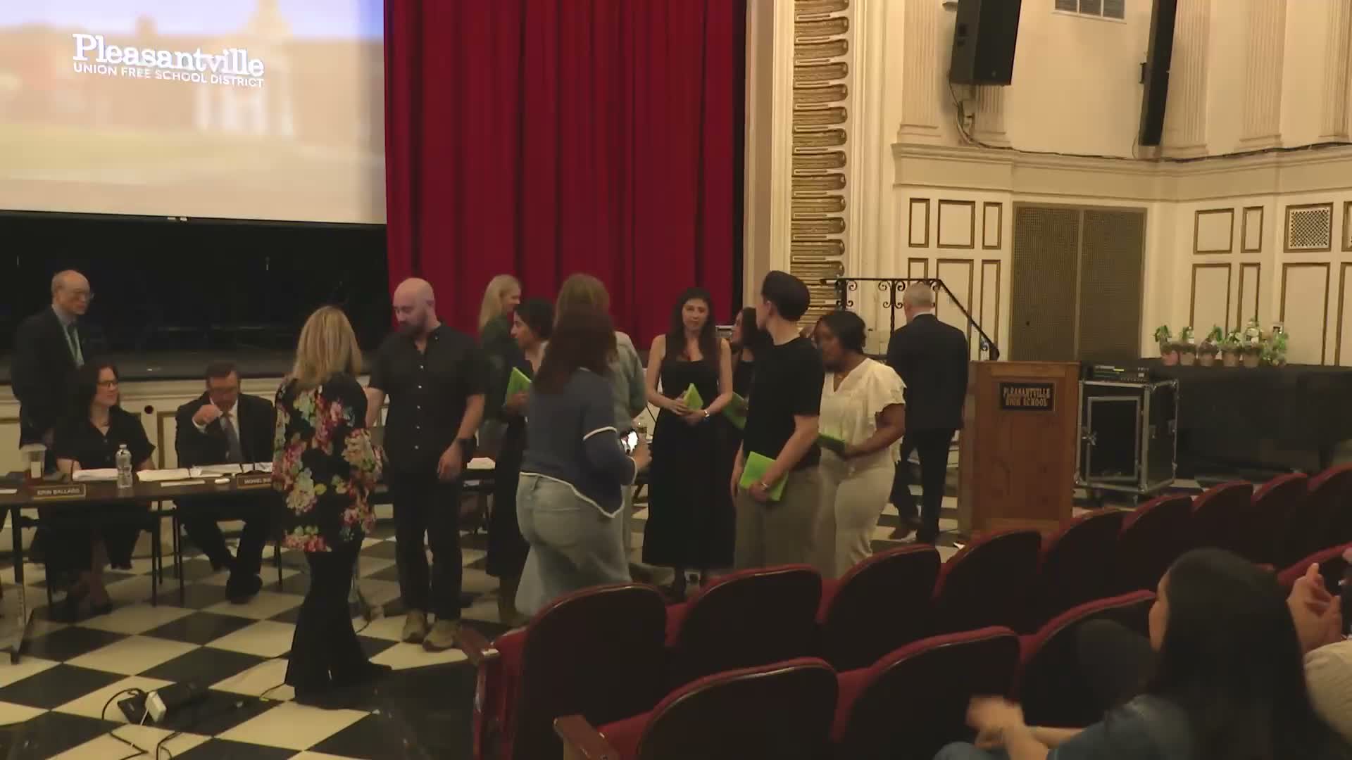 Pleasantville honors new tenured staff, retirees and names Joanne Pugliese teacher of the year