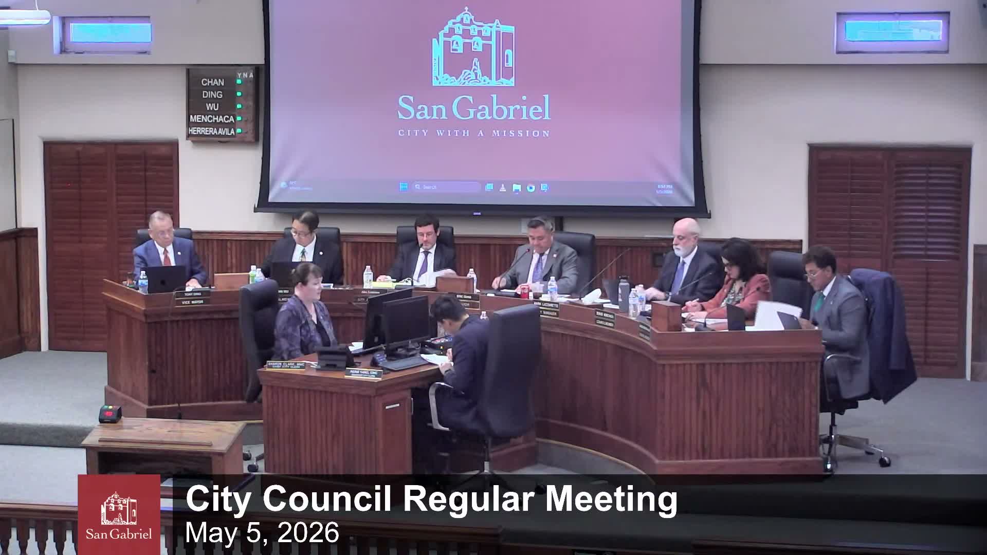 San Gabriel council receives AB 2561 compliance report as citywide vacancy rate falls to 7.8%