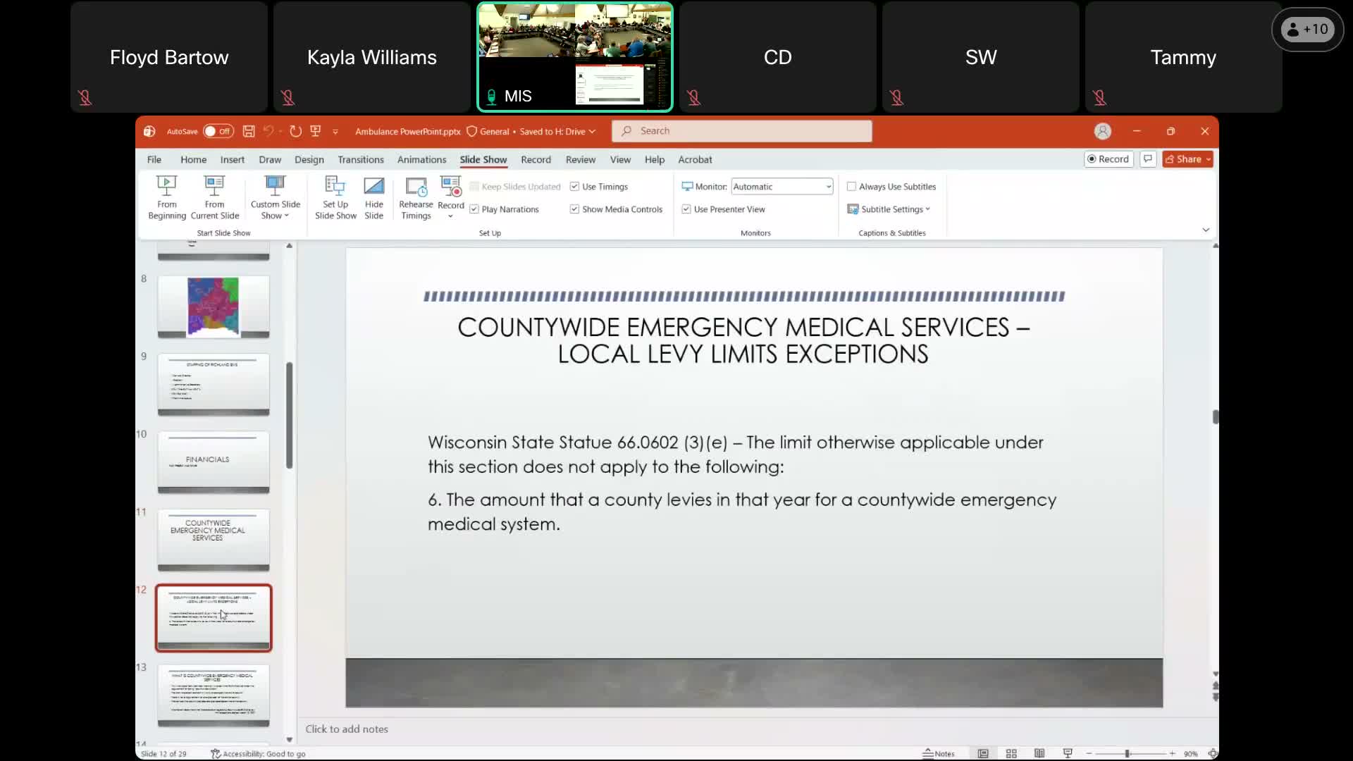 Richland County weighs countywide EMS levy and multiple service models as ambulance fund runs deficit